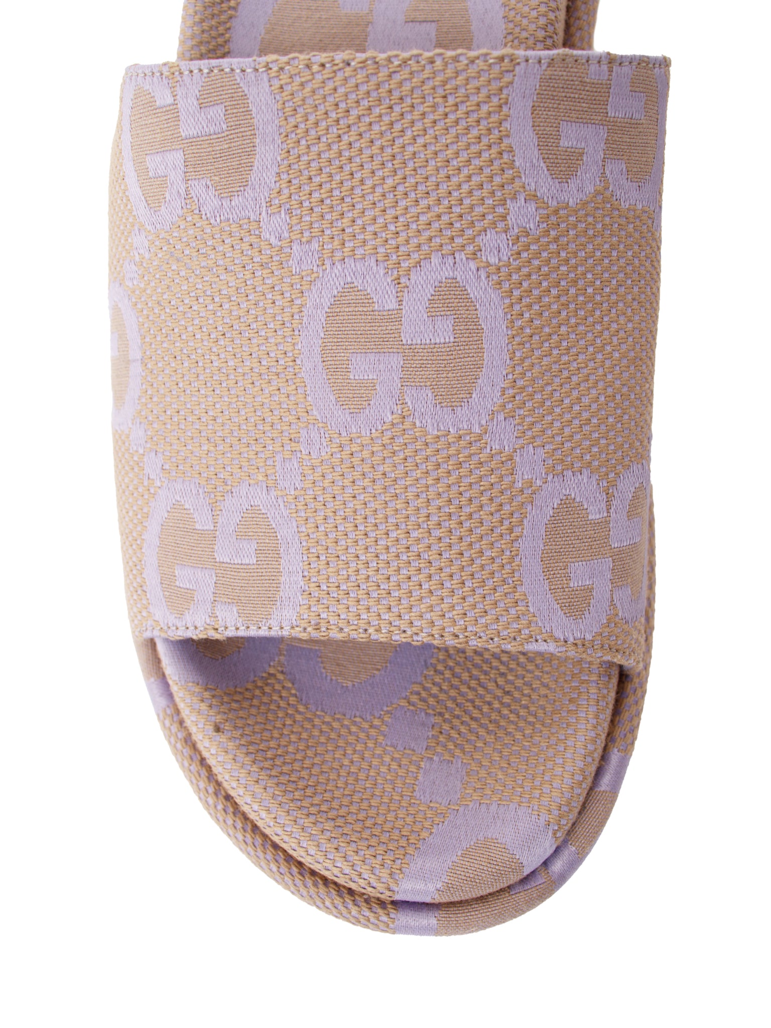 Gucci Macro GG Canvas Sandals