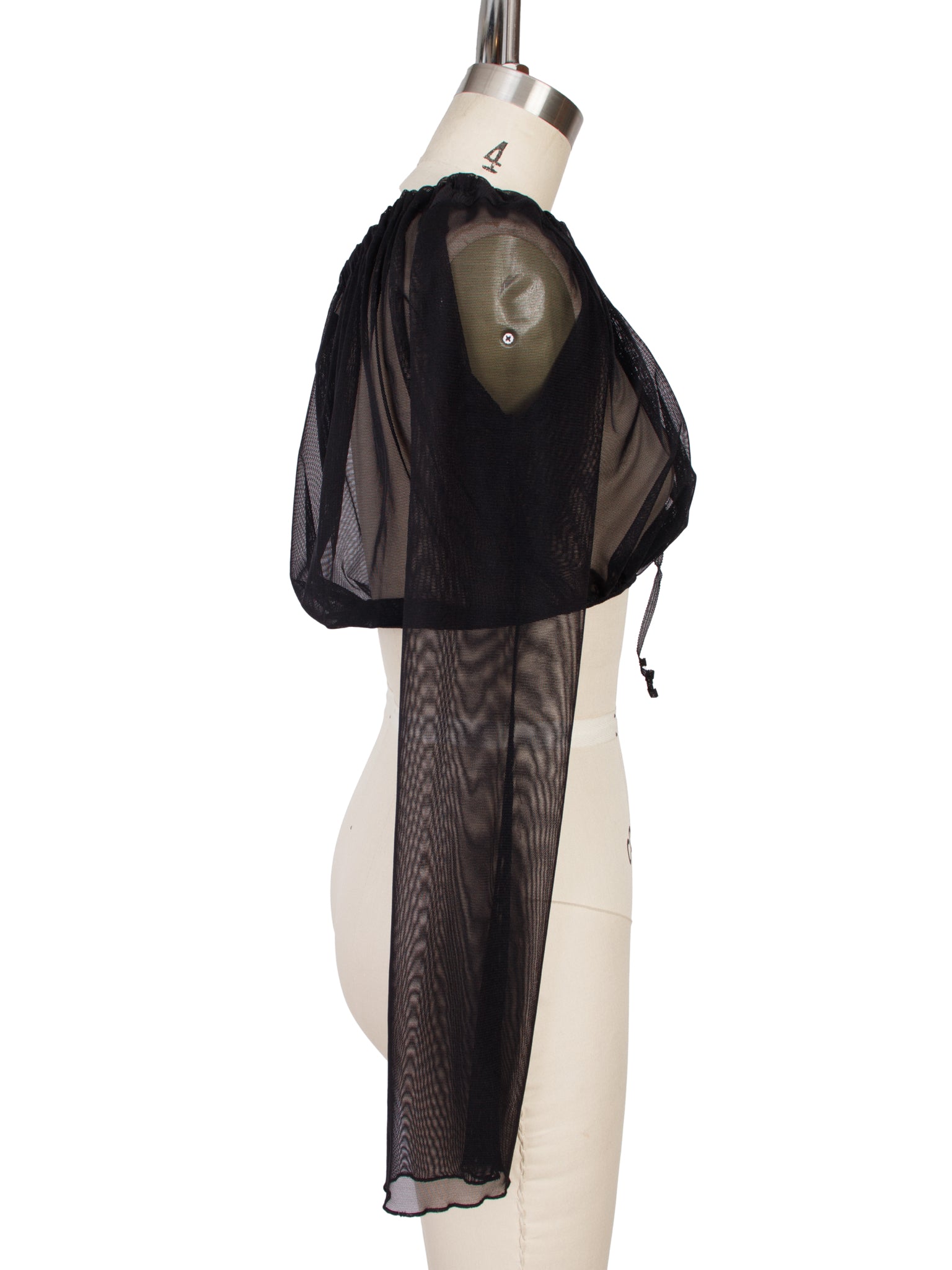 Elisabetta Rogiani Mesh Crop Top
