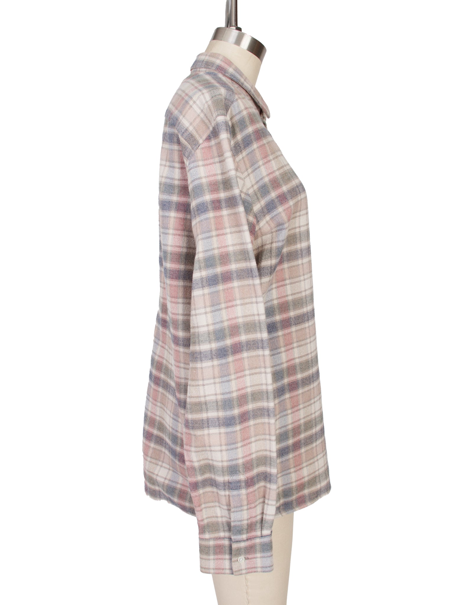 Stephan Schneider Flannel Pale Plaid Shirt