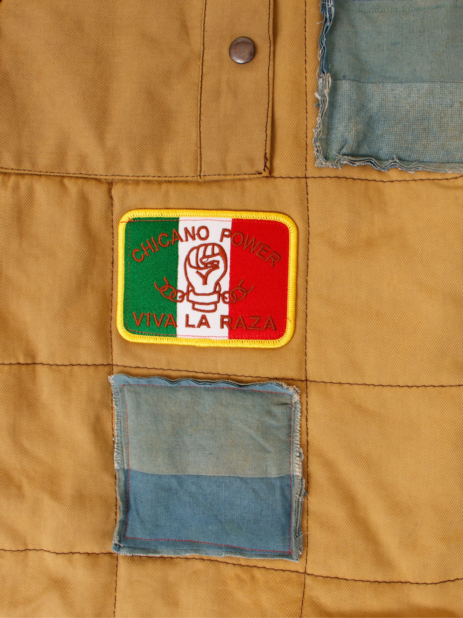 Mercy x Rumpled Aristocrat Quilted Patch Coat