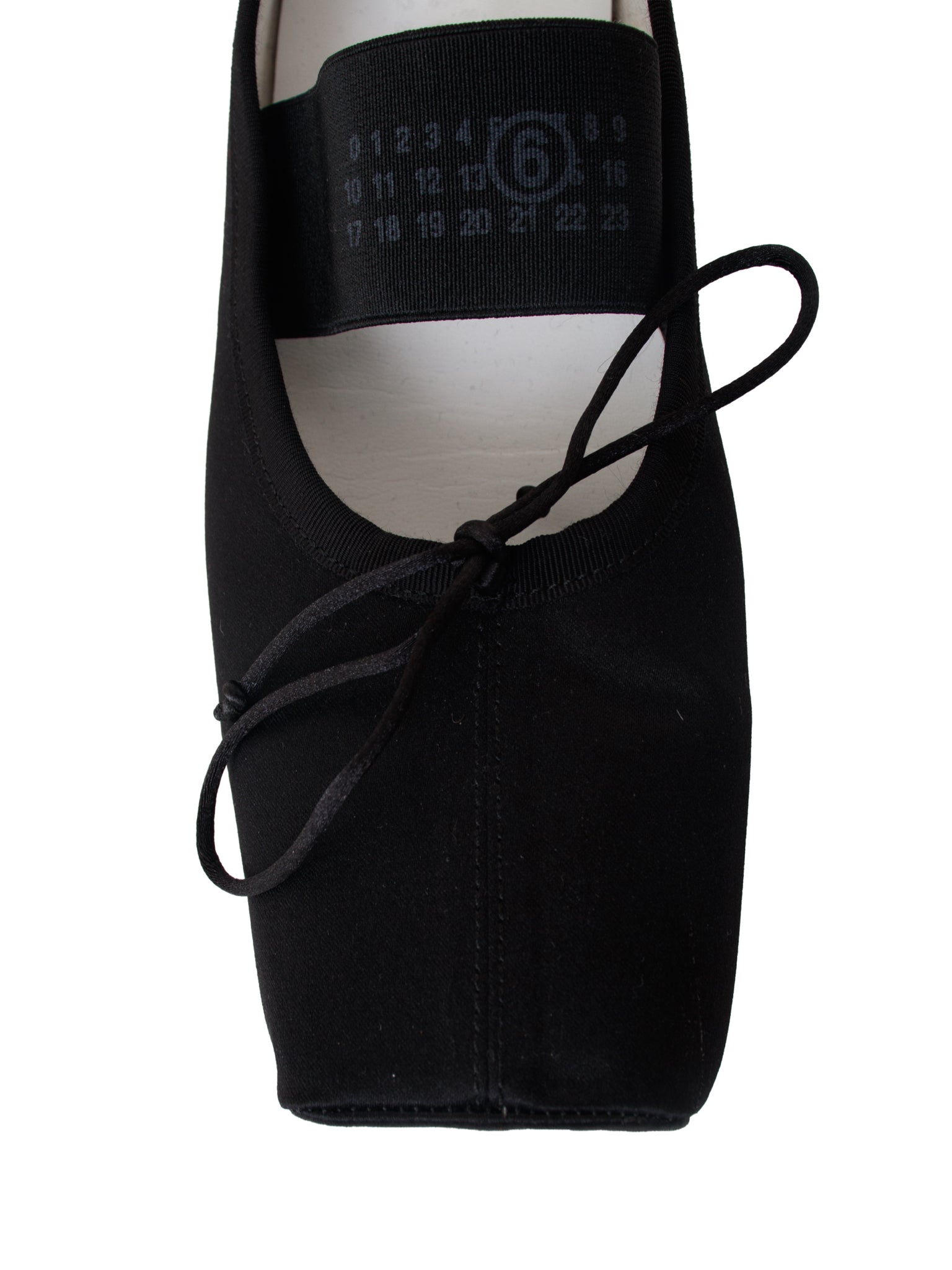 MM6 Maison Margiela Square Toe Ballet Flats