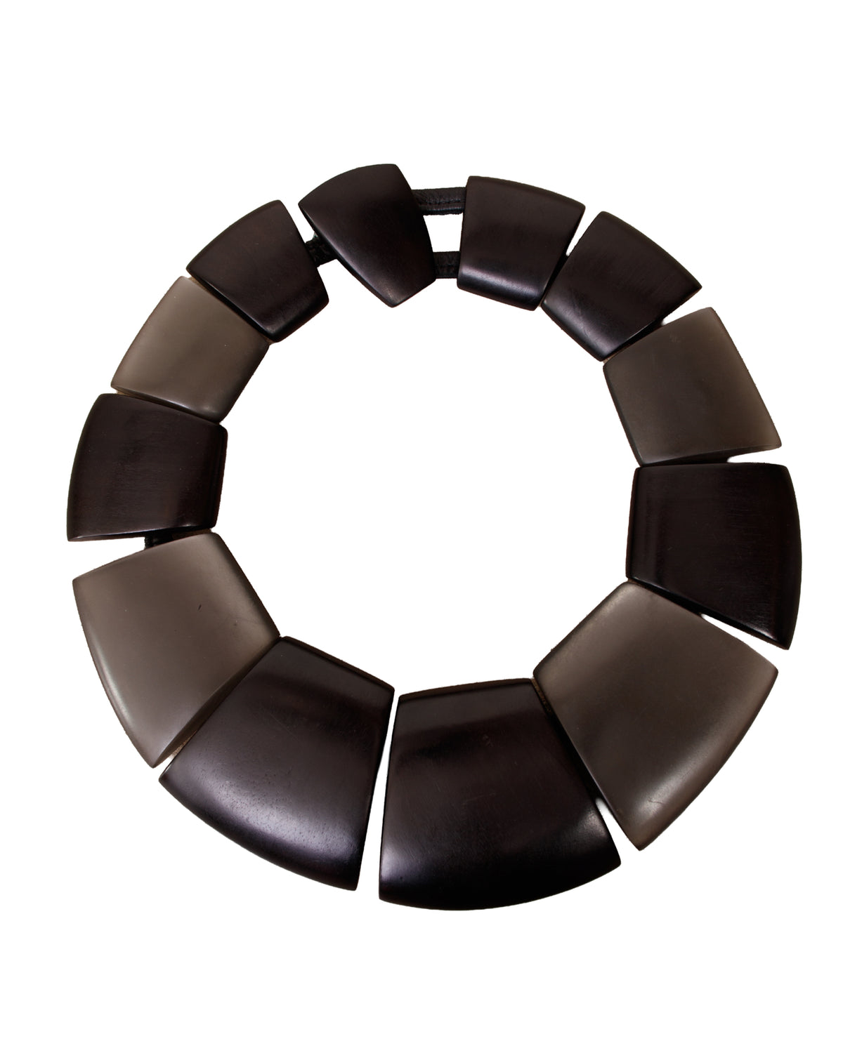 Gerda Lynggaard Monies Ebony Lucite Tile Necklace*