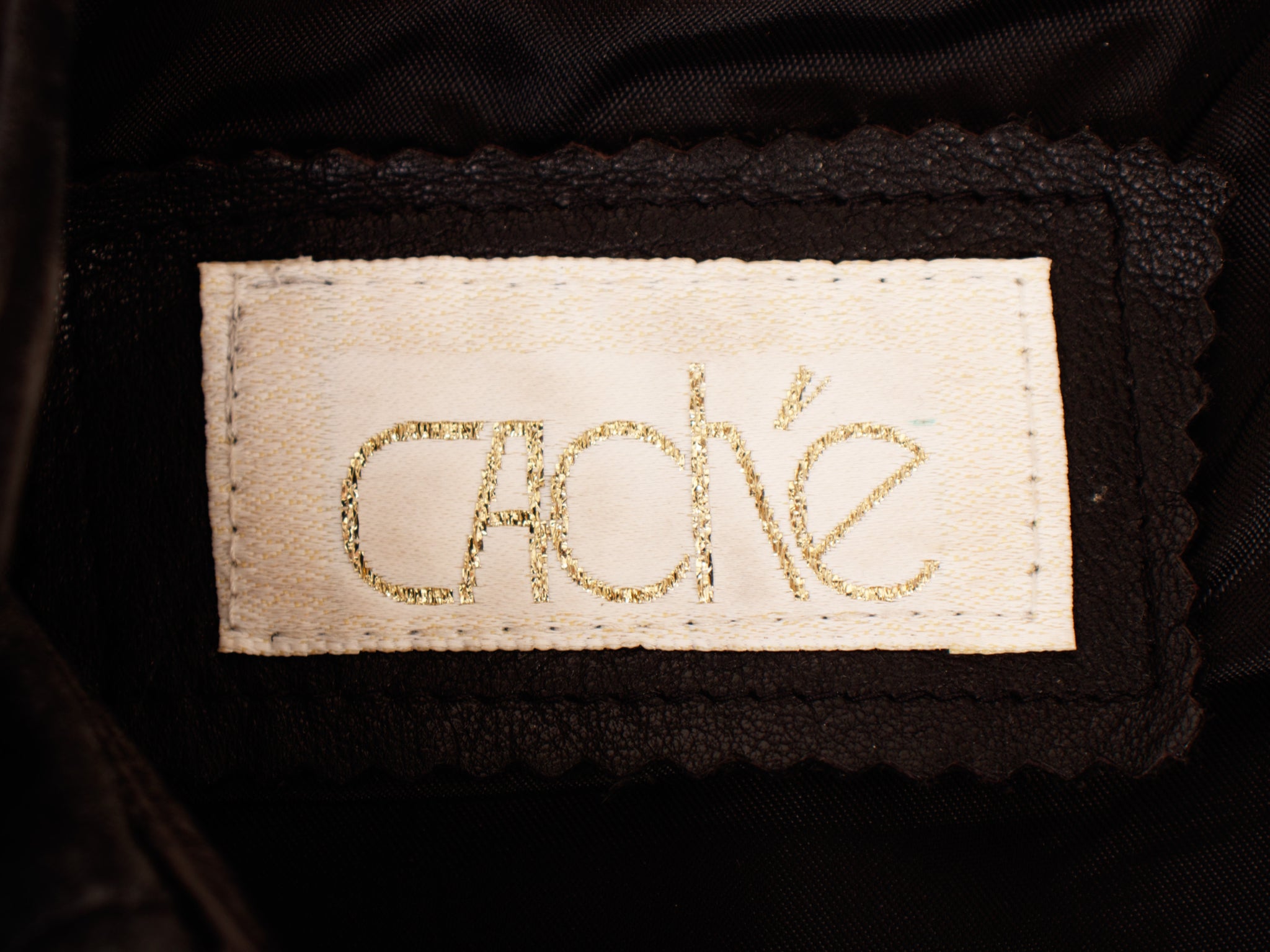 Cache Leather Celestial Zipper Vest