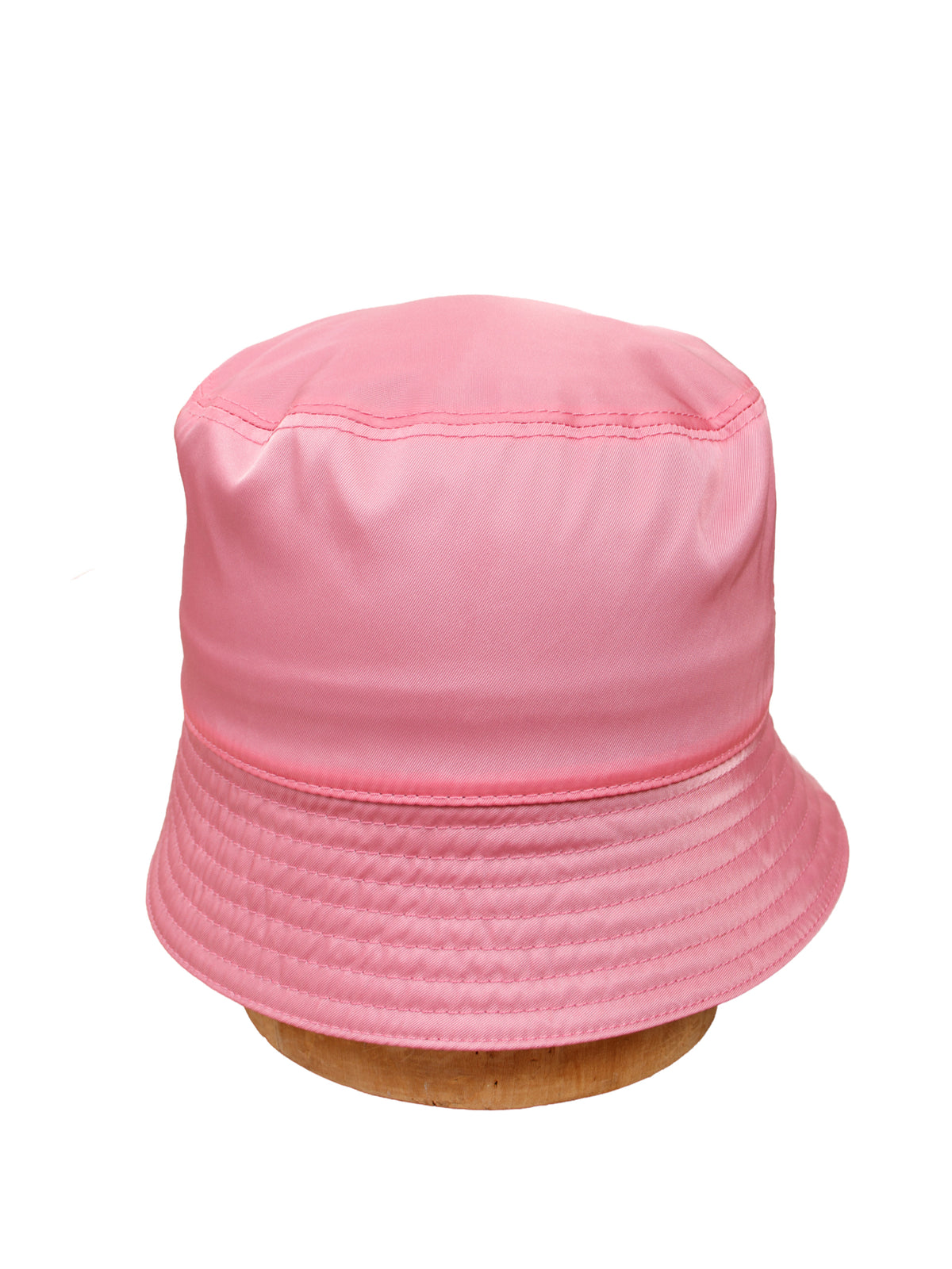 Prada Triangle Logo Bucket Hat