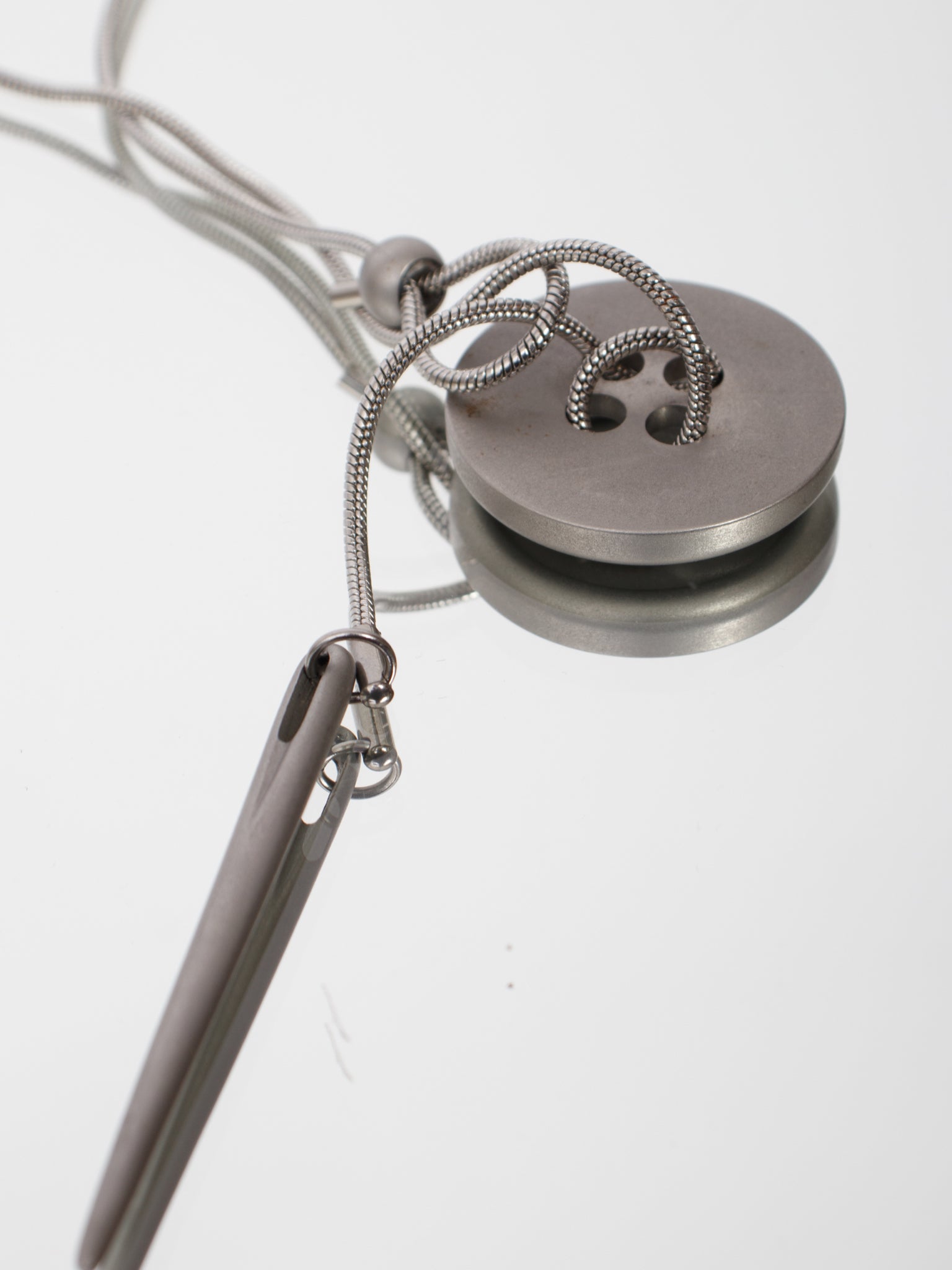 Marland Backus Cute As A Button Necklace