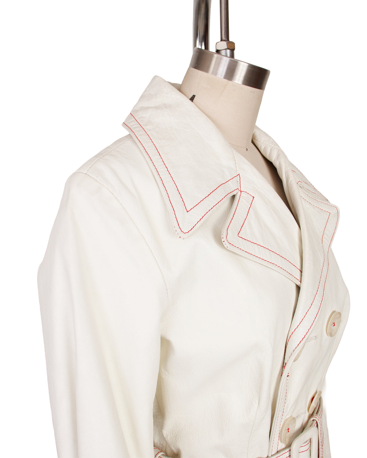 Diesel Leather Trench Coat