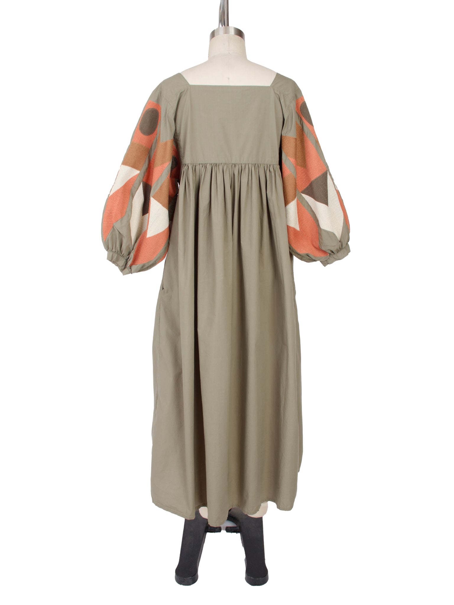 V.DE. Vinster Poplin Embroidered Dress