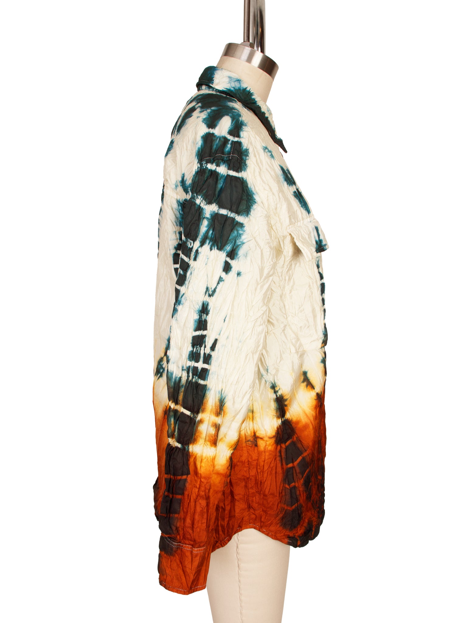 2022 Jil Sander+ Tie Dye Crinkle Shirt