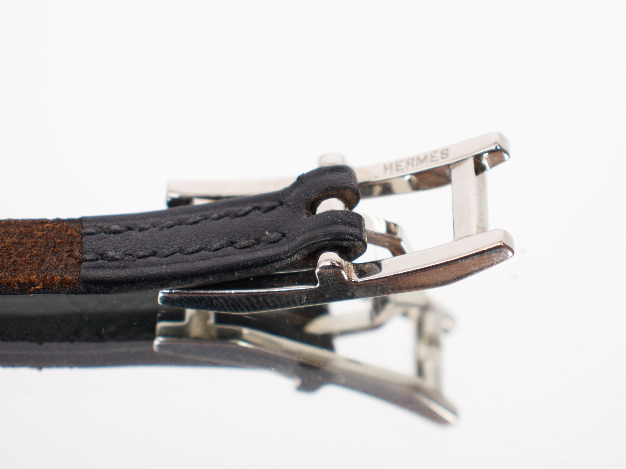 Hermes Behapi Leather Buckle Bracelet*