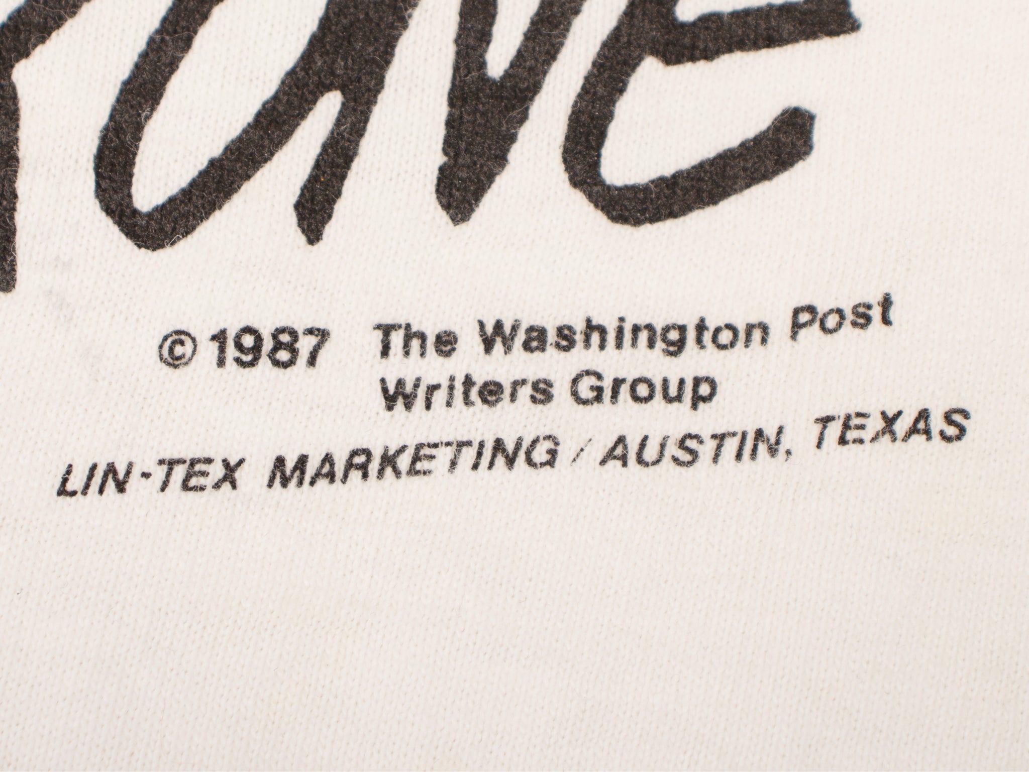 1987 Anxiety Prone Novelty Tee