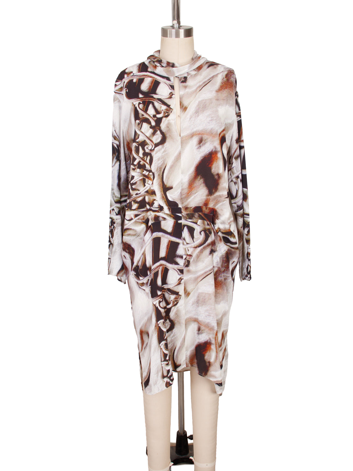 SS17 Diana Orving Runway Corseting Print Dress