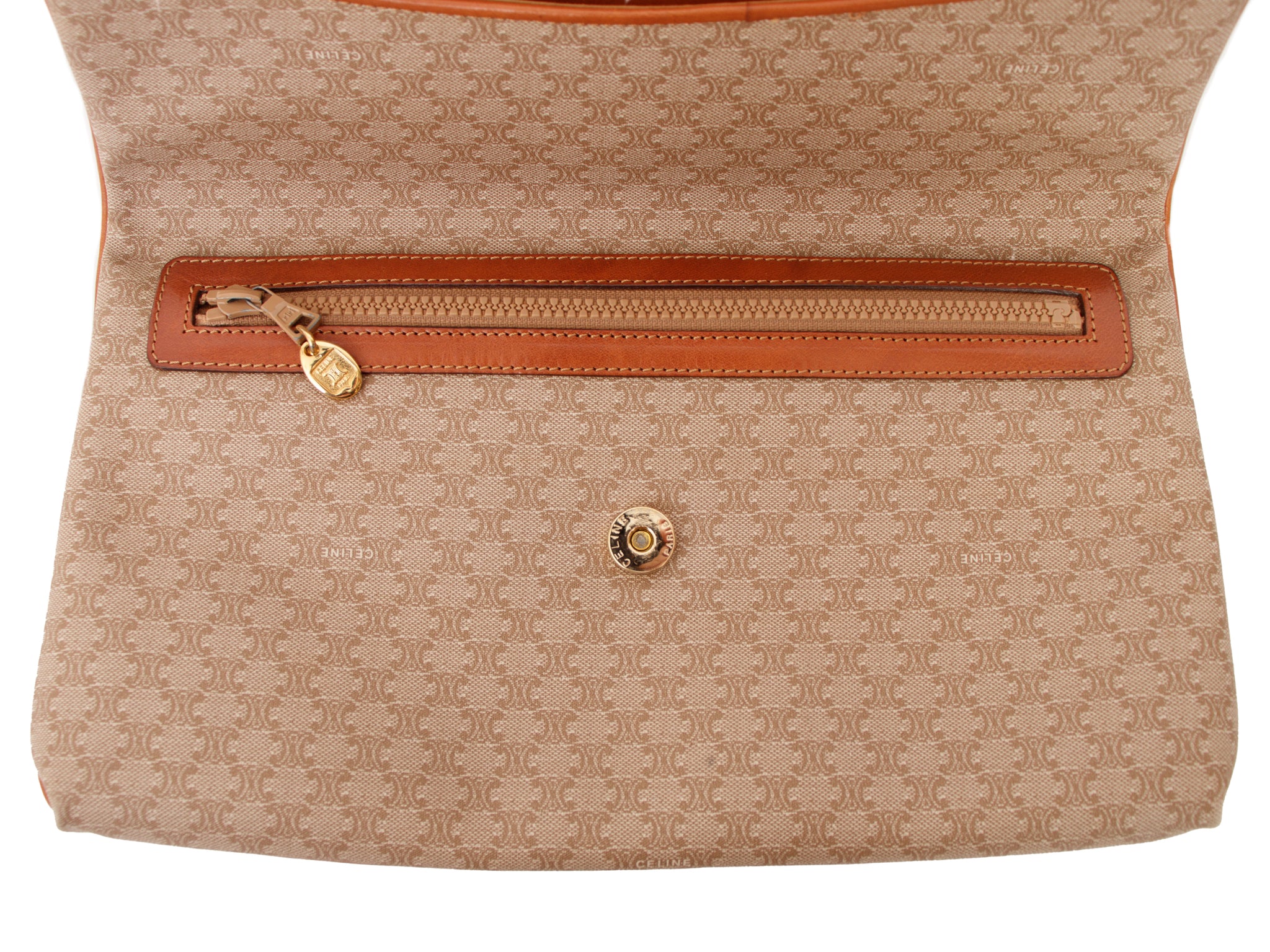 Celine Arc de Triomphe Monogram Clutch
