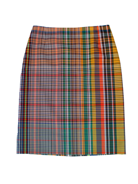 スカート DRIES VAN NOTEN checked skirt DRIES VAN NOTEN Gathered checked chiffon maxi skirt | NET-A
