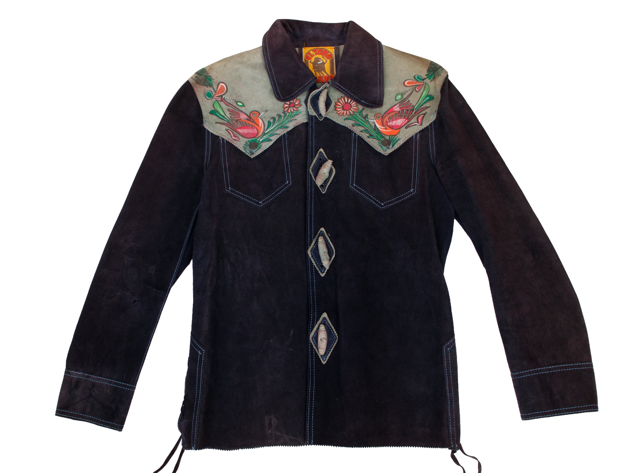 El Toro Bravo Suede Hand Painted Jacket