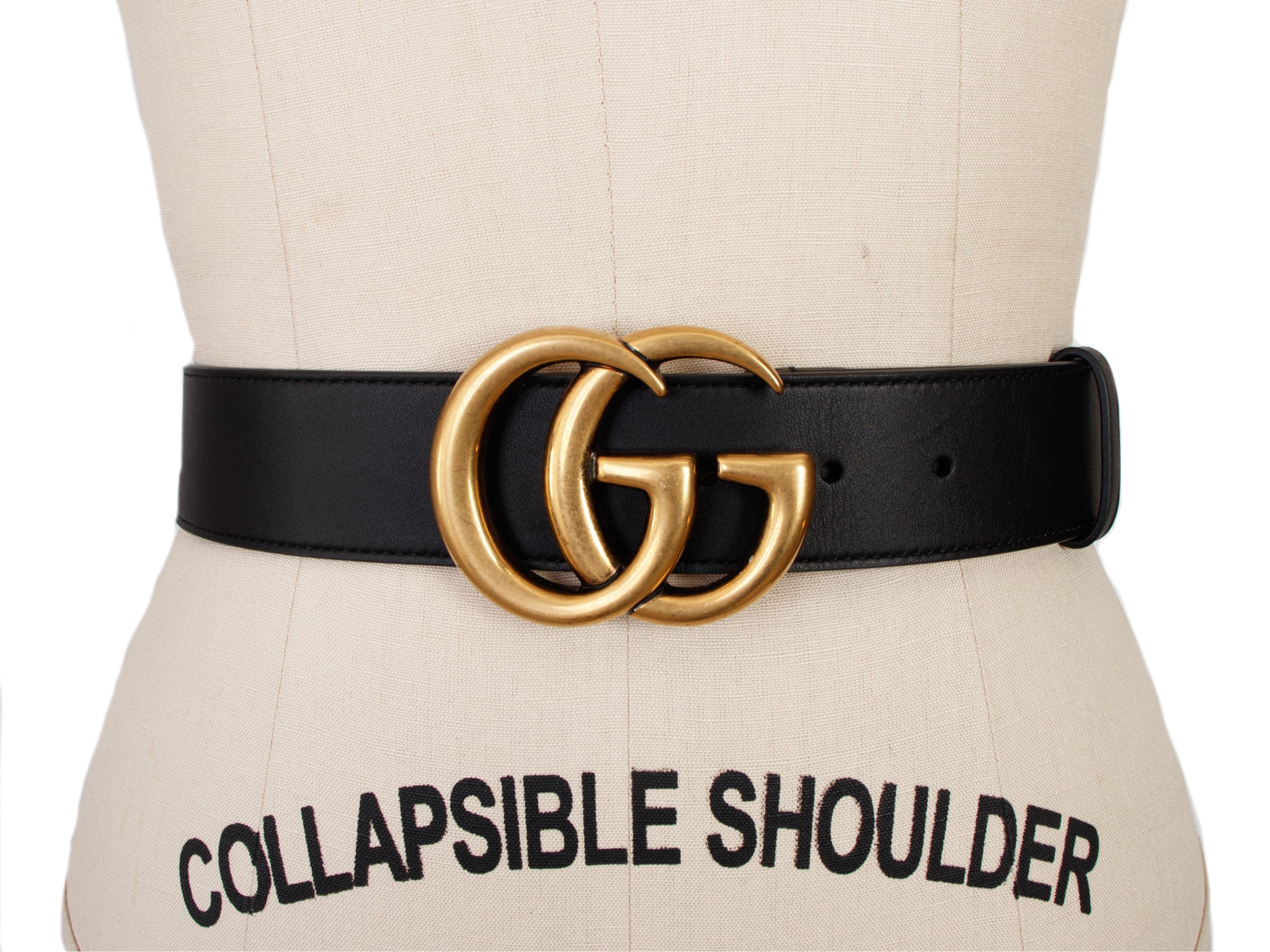Gucci GG Marmont Leather Belt