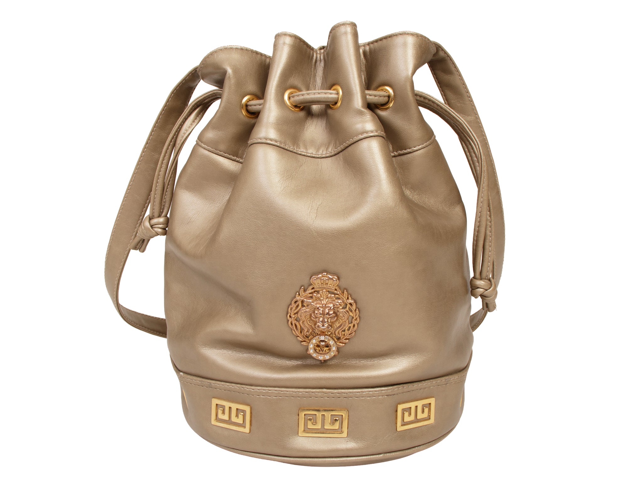 1980s Door Knocker Bucket Bag