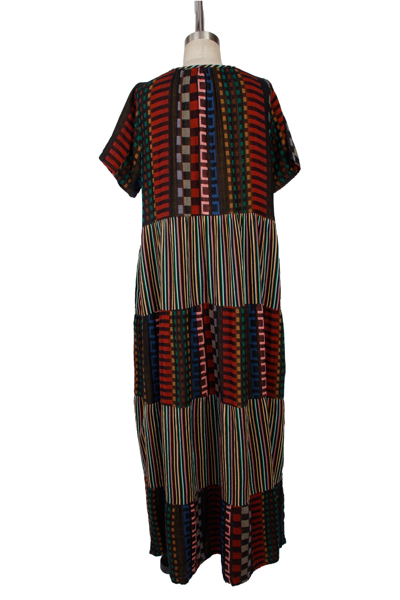 Ace & Jig Abstract Stripe Jacquard Dress