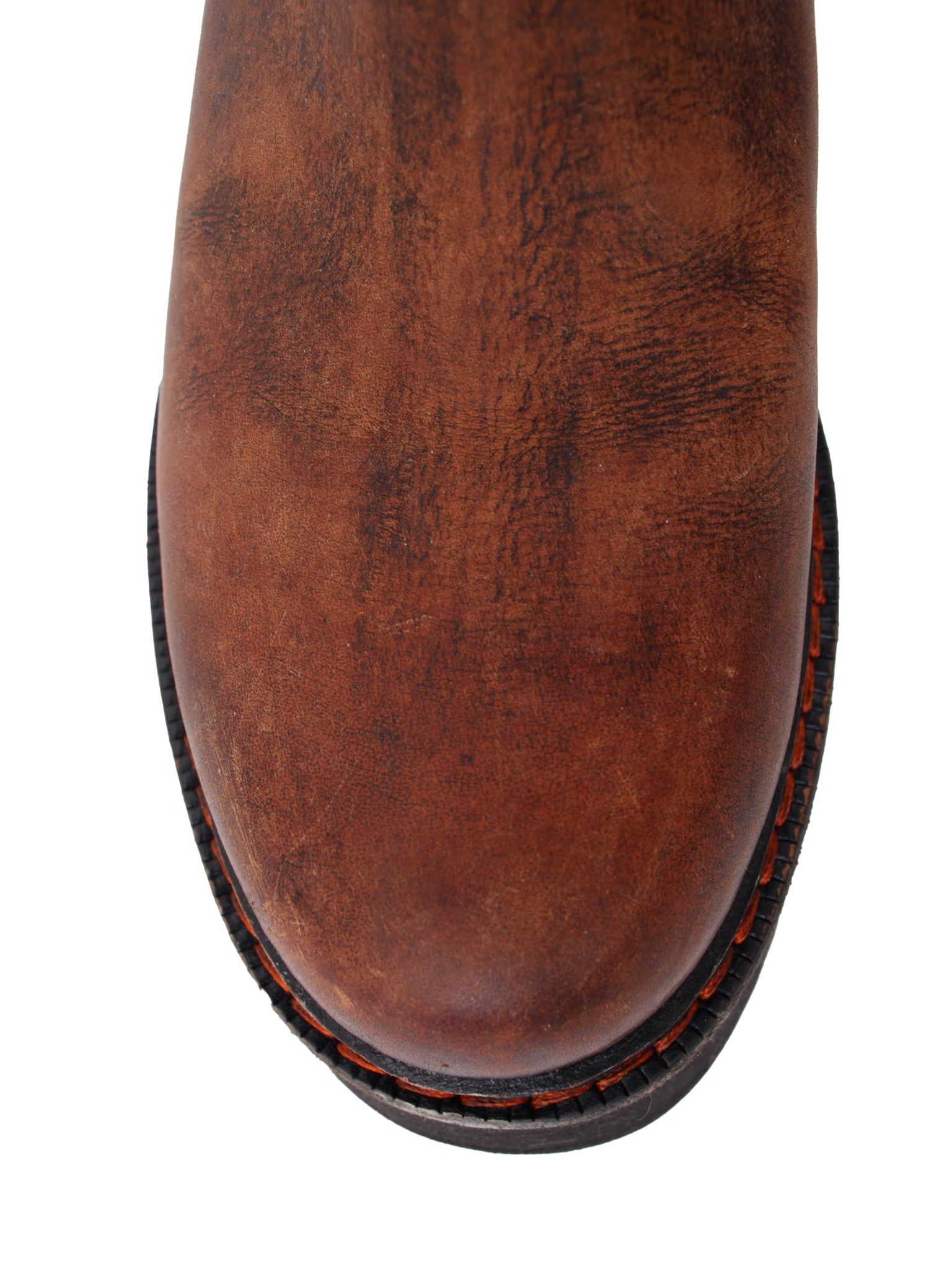 R13 Leather Single Stack Platform Chelsea Boots