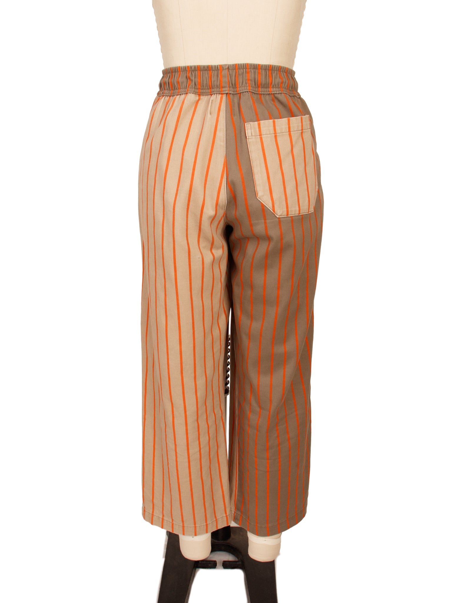 Suay Sew Shop Striped Two-Tone Pants