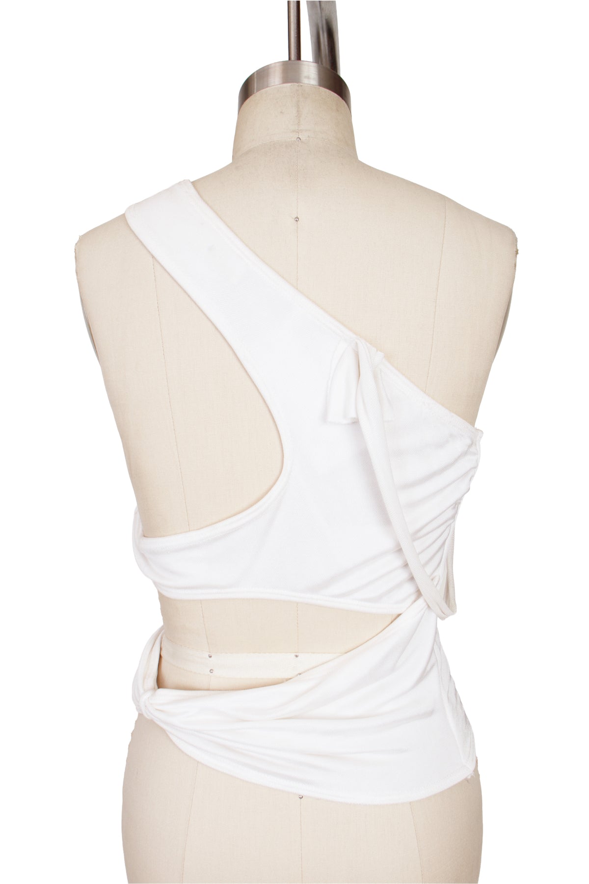 Elisabetta Rogiani Asymmetrical Cutout Skirt Set