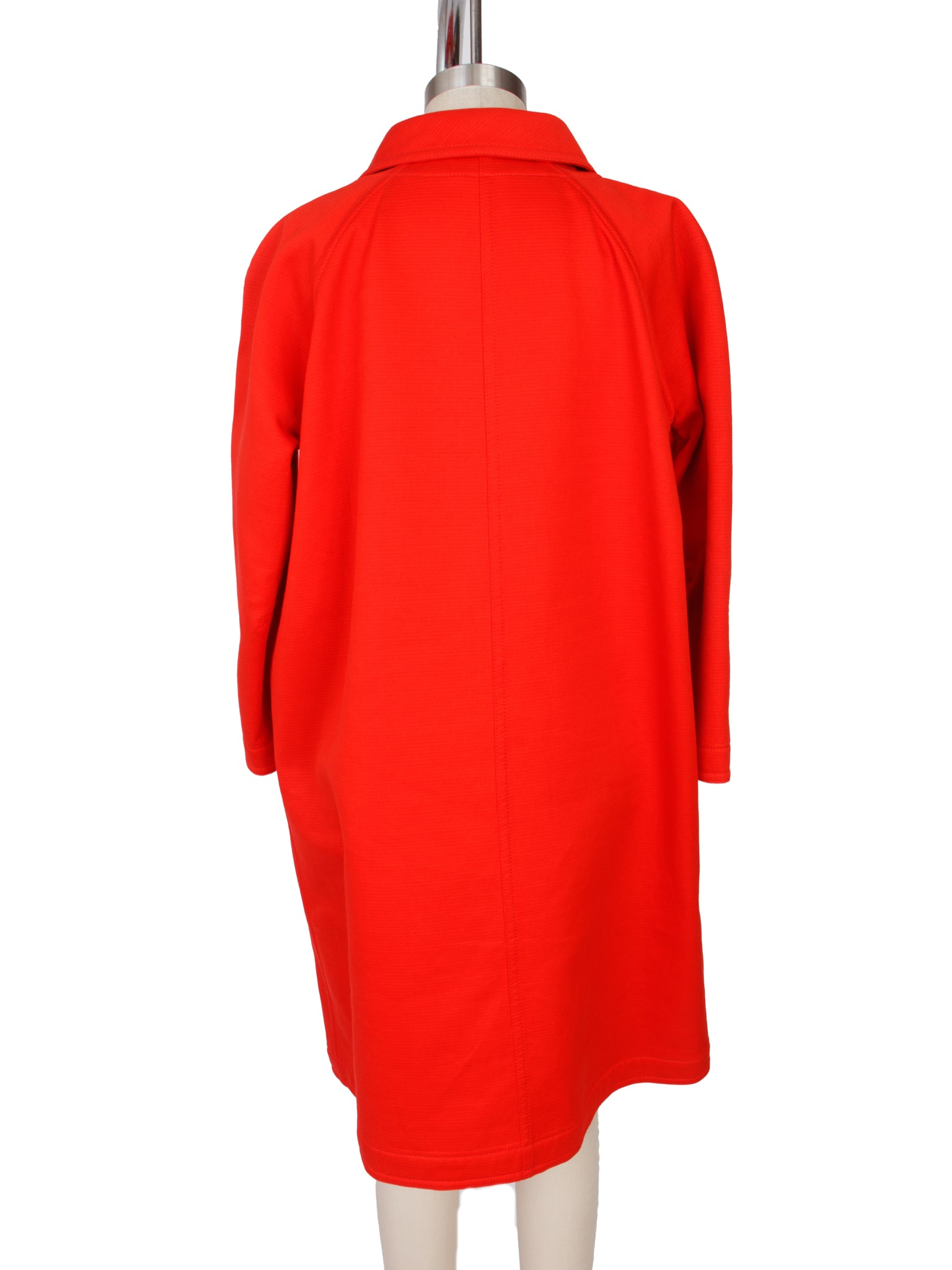 Courreges Cotton Fleece Lined Coat