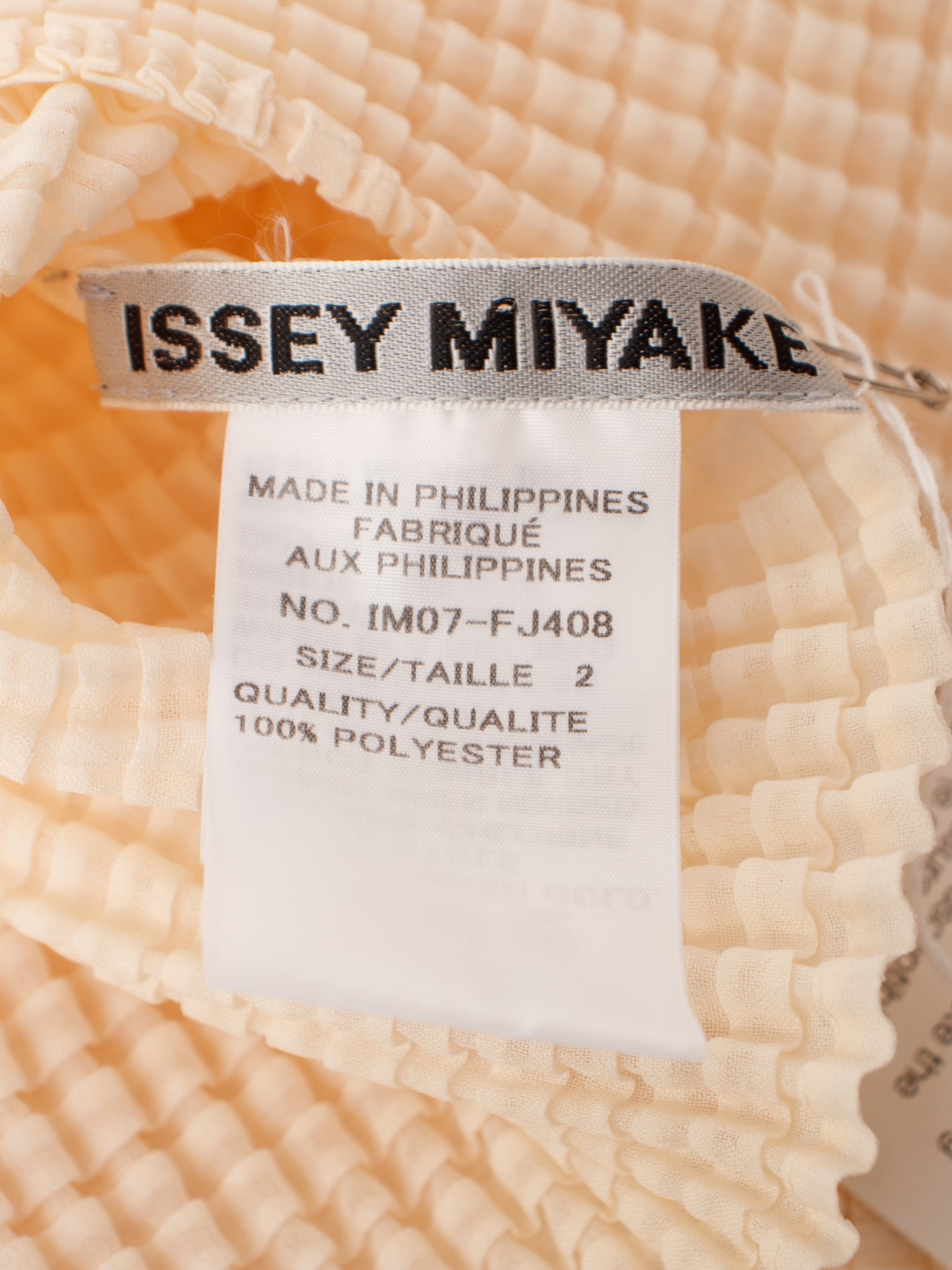 Issey Miyake Plisse Origami Sleeve Top