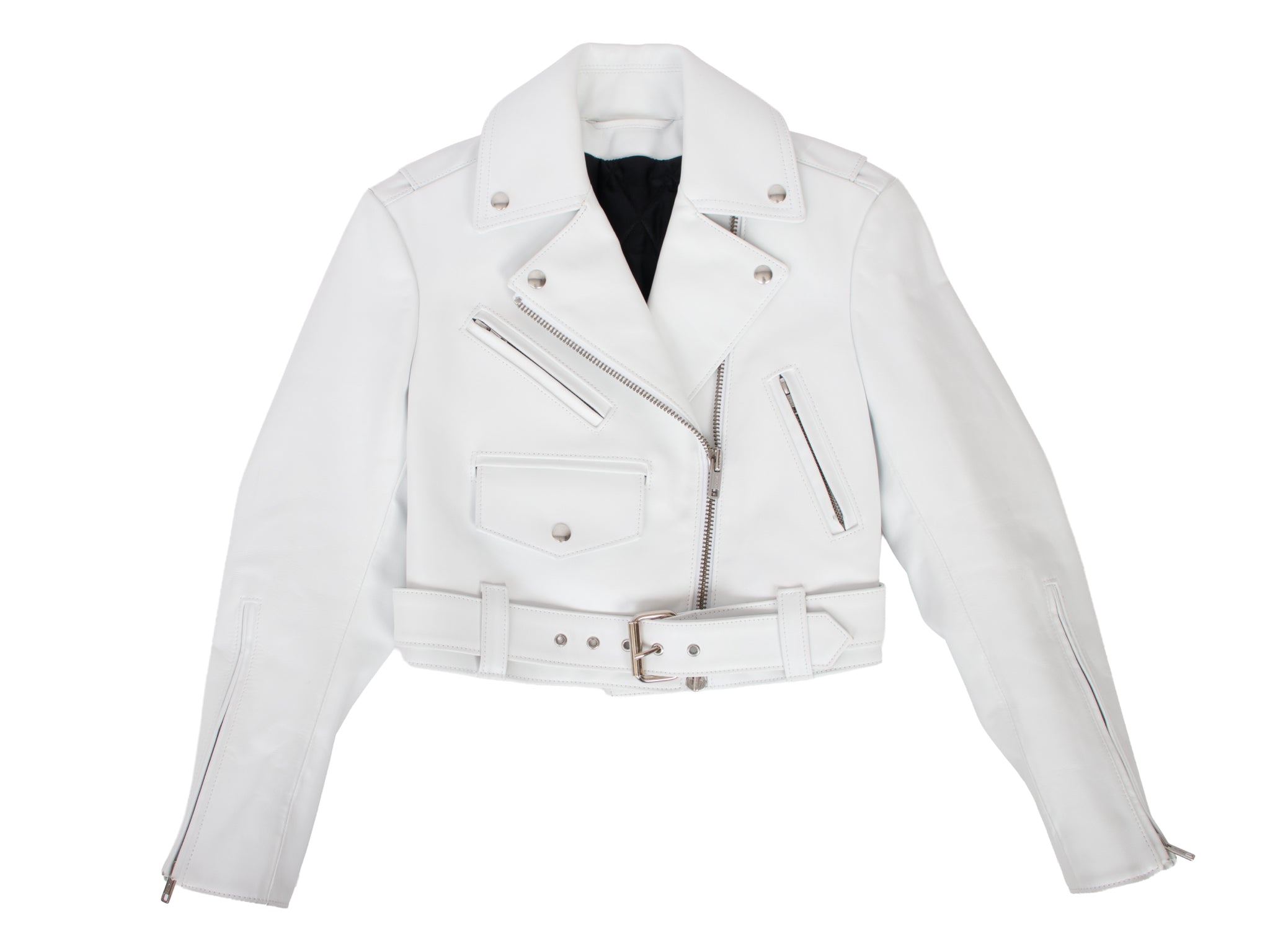 Calvin Klein 205W39NYC Cropped Biker Jacket
