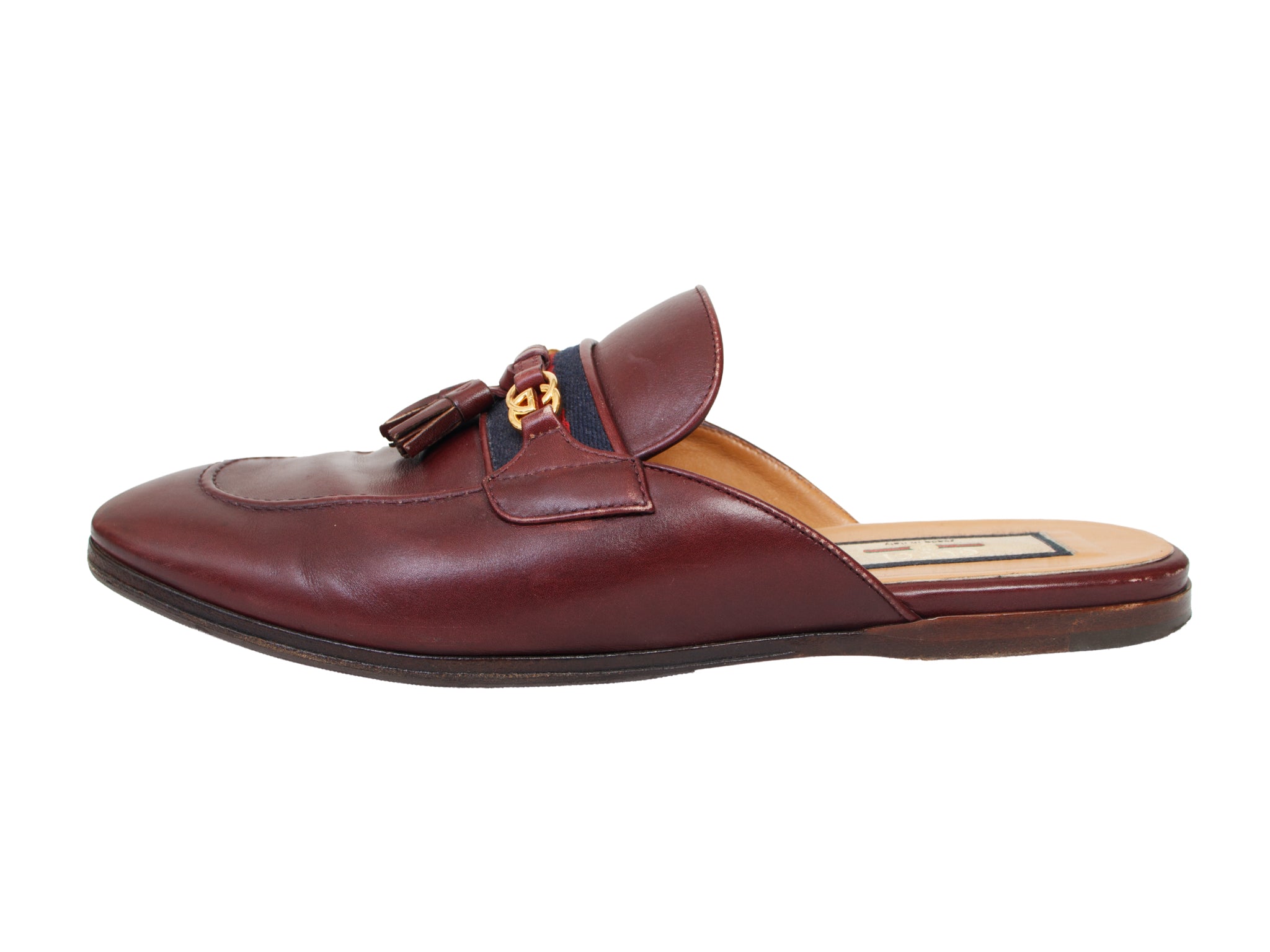 Gucci Princetown Tassel Mules