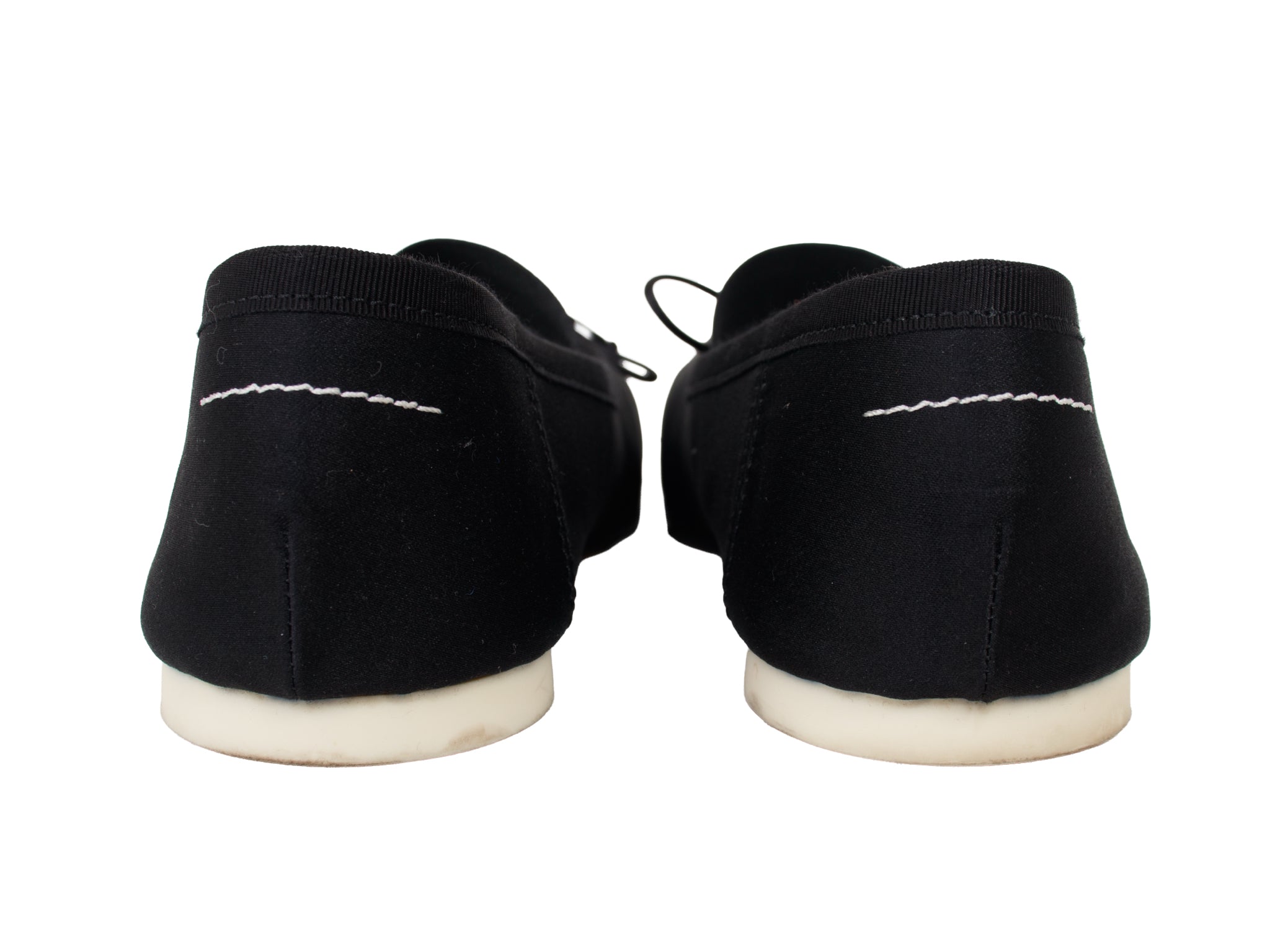 MM6 Maison Margiela Square Toe Ballet Flats