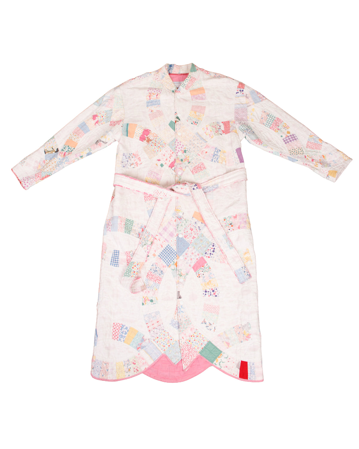 WRN FRSH Quilt Patchwork Distressed Coat