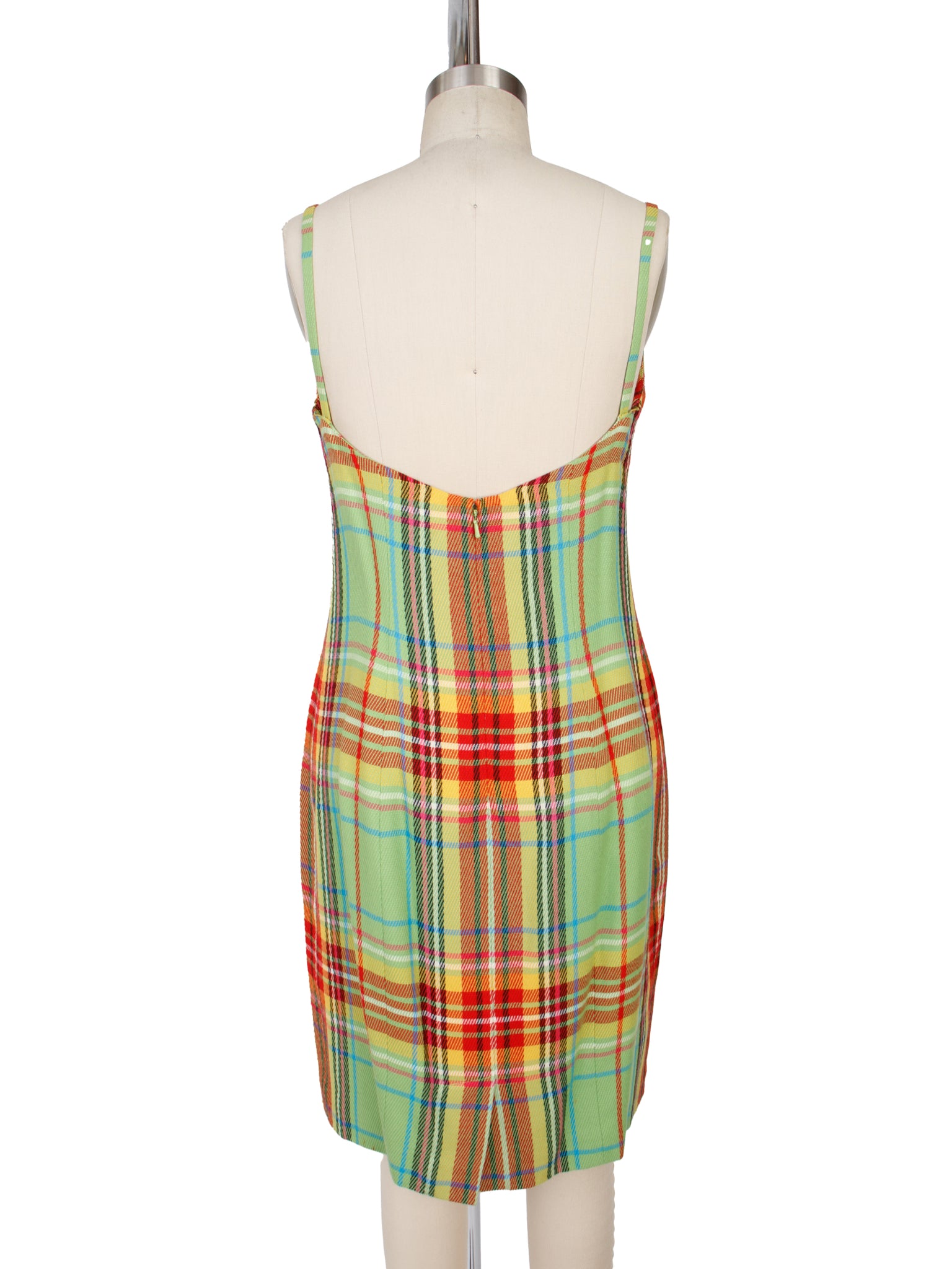 Emanuel by Emanuel Ungaro Madras Mini Dress