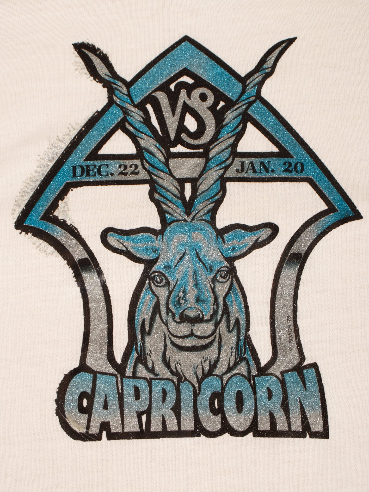 Zodiac Capricorn Raglan Tee