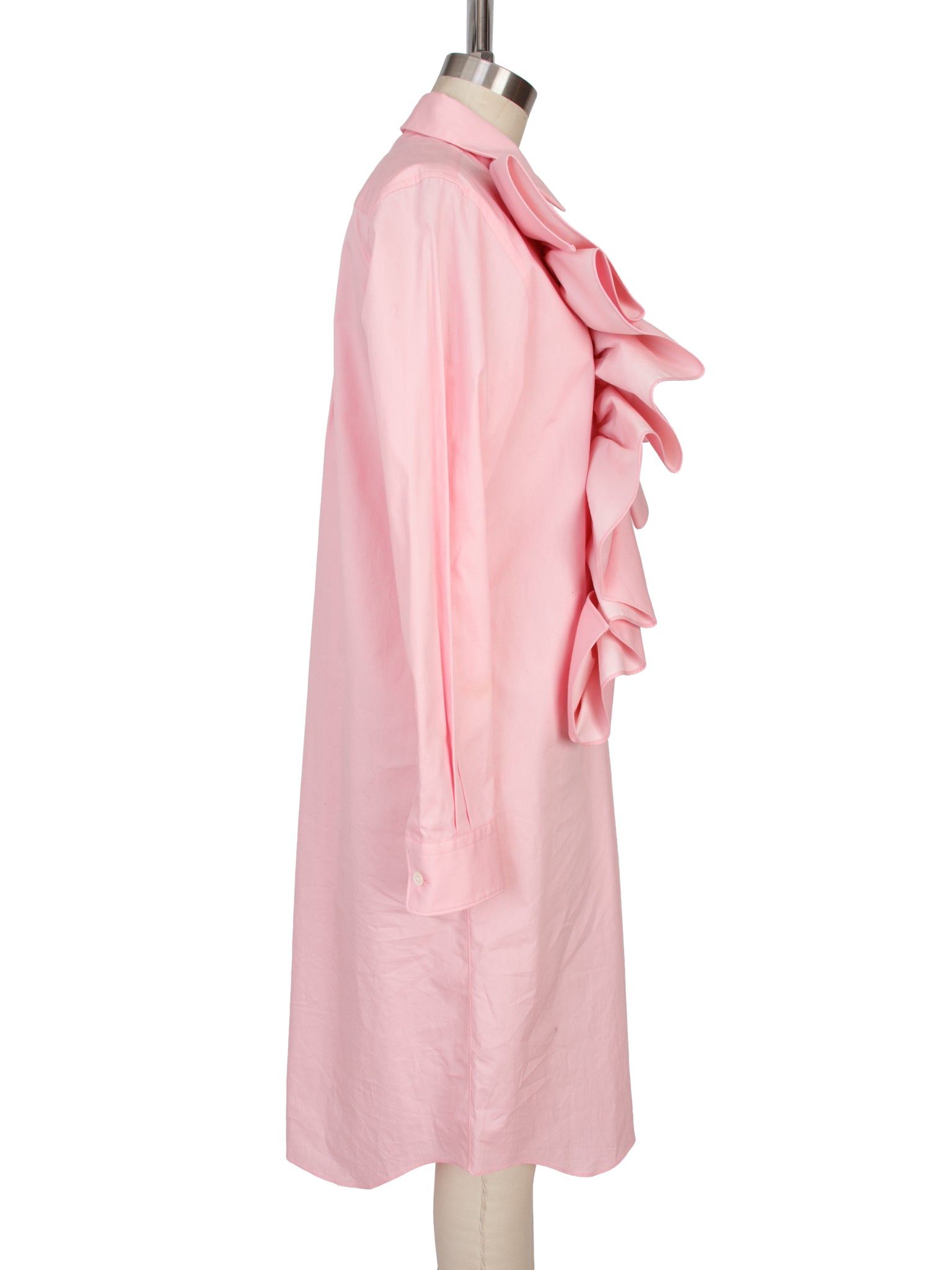 2019 Comme des Garcons Ruffle Shirt Dress