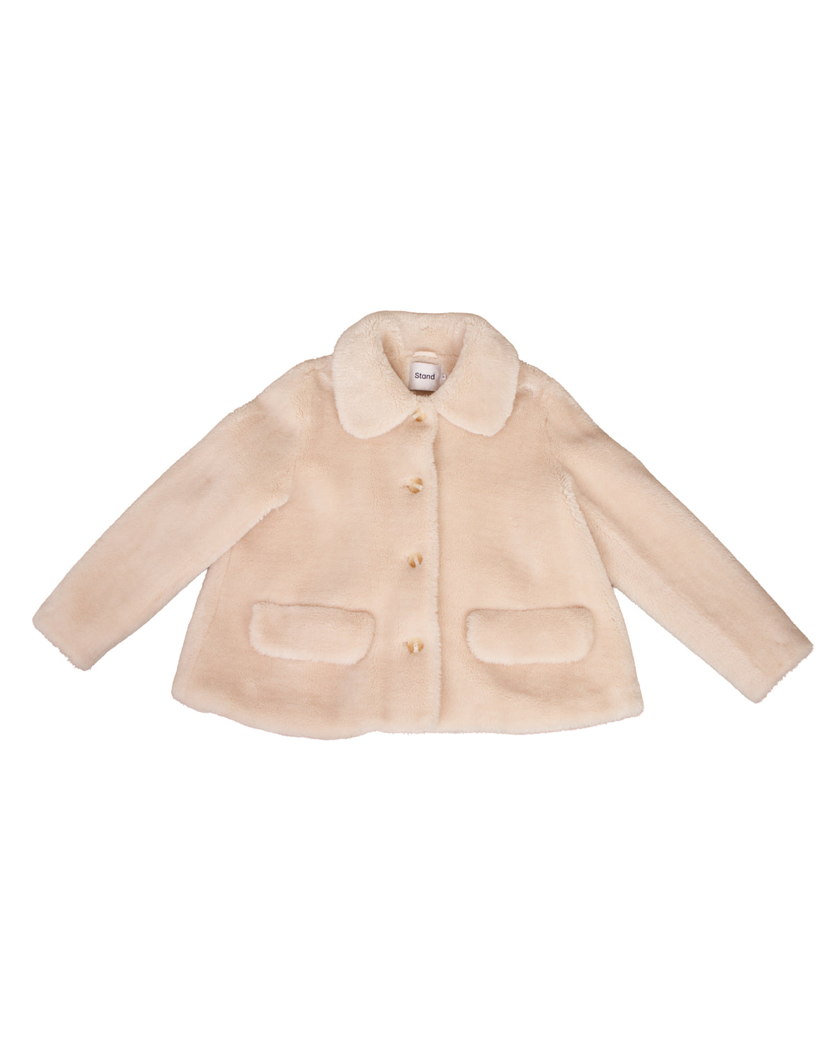 Stand Studio Faux Fur Short Coat