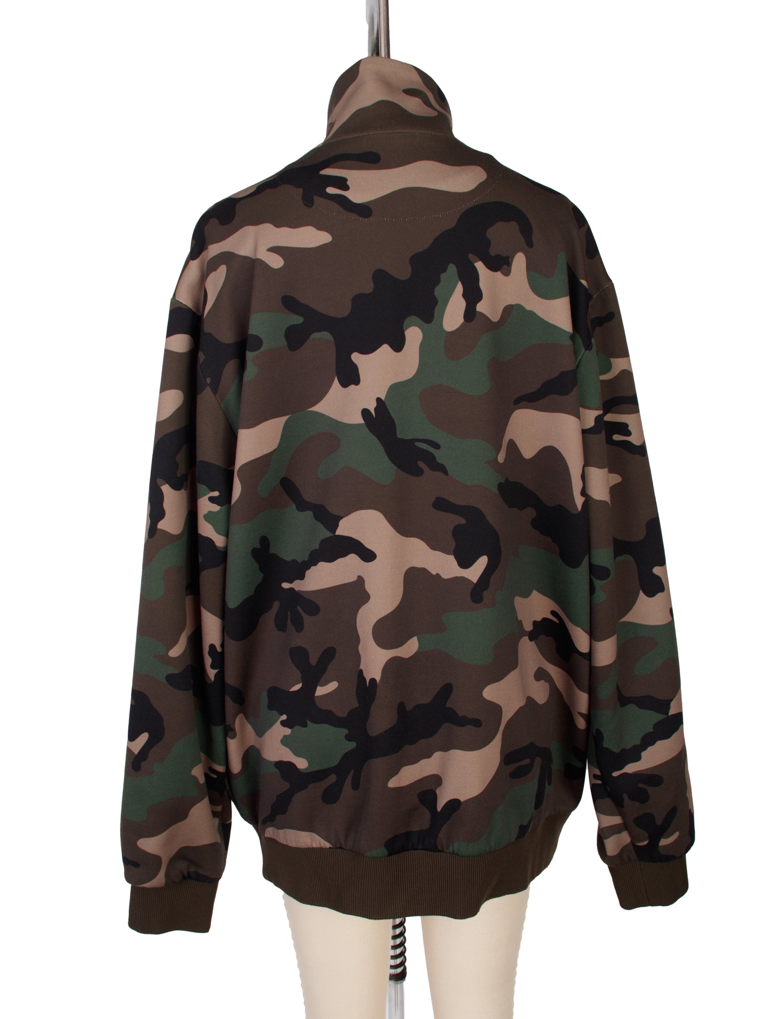 Valentino Camo Zip Up Jacket