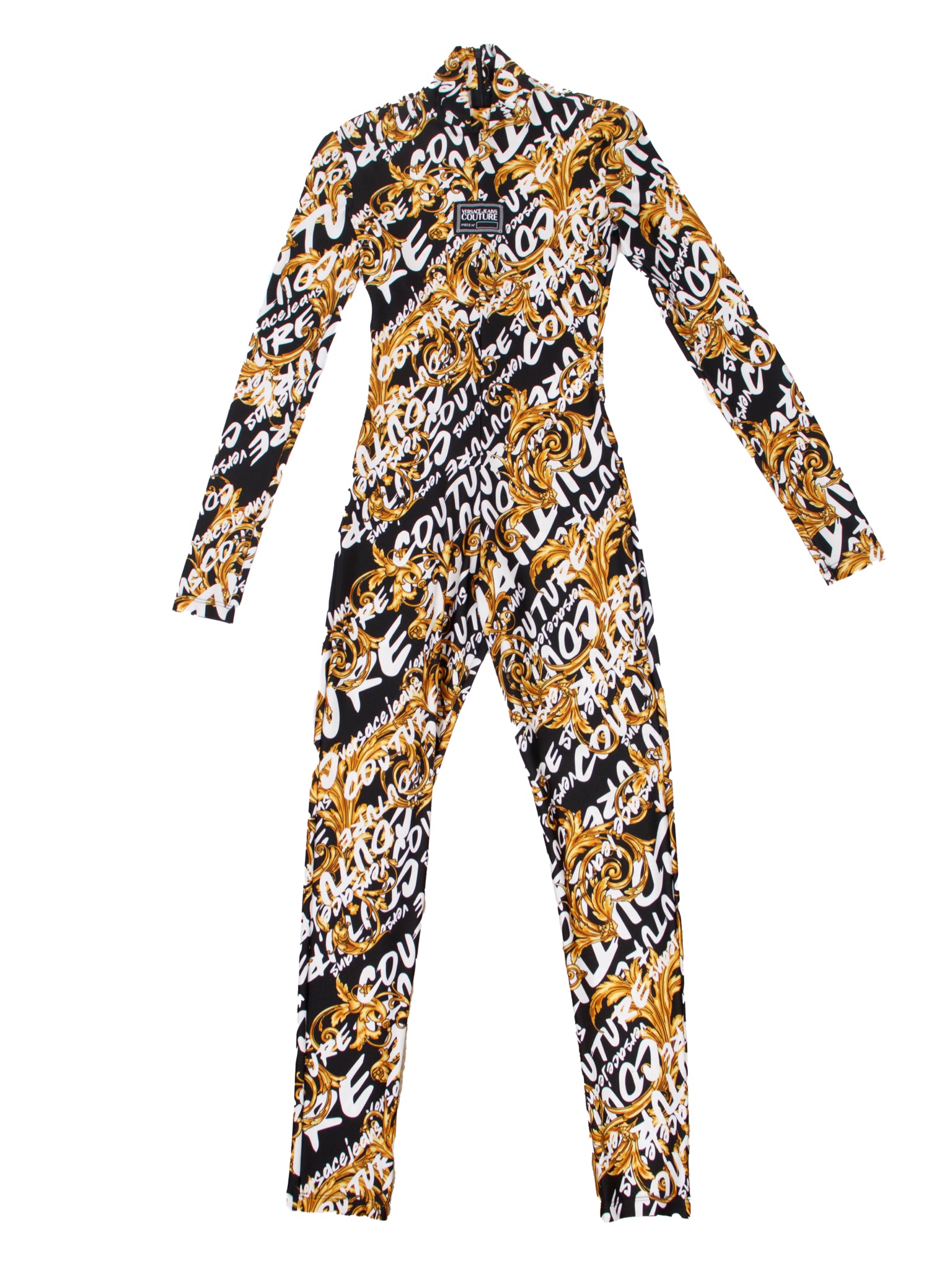 Versace Jeans Couture Nylon Logo Bodysuit