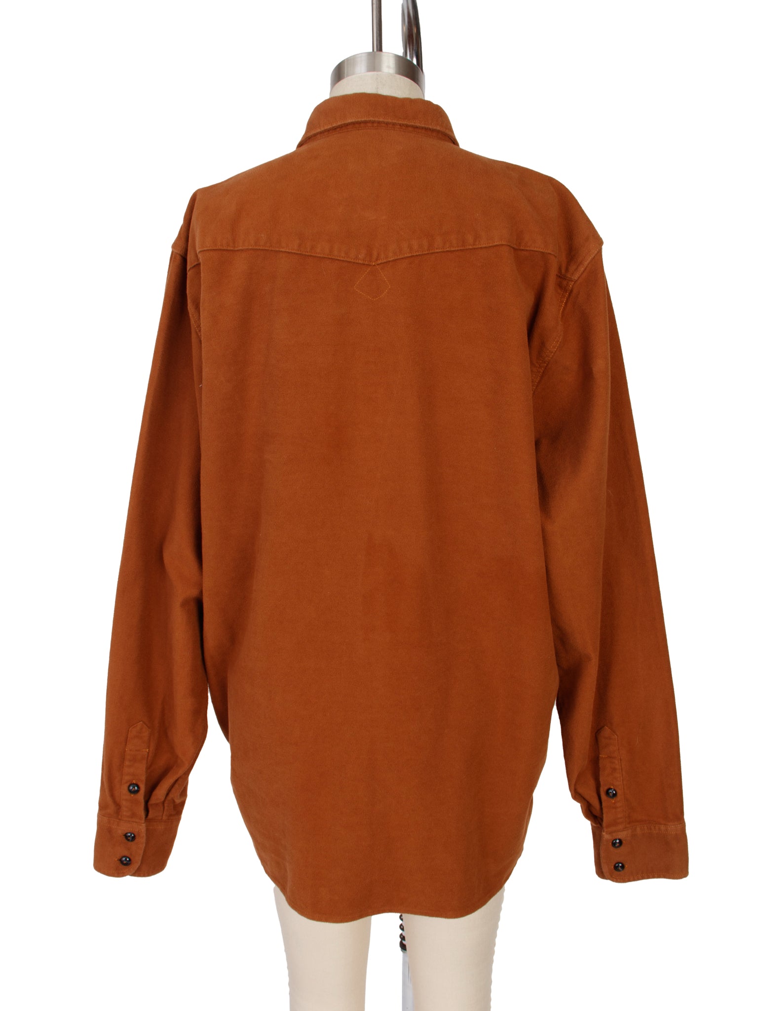 Indigofera "Manolito" Moleskin Cotton Shirt