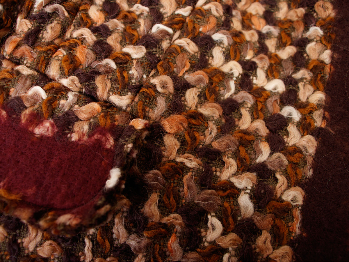 2010 Prada Virgin Wool Tweed Skirt Suit