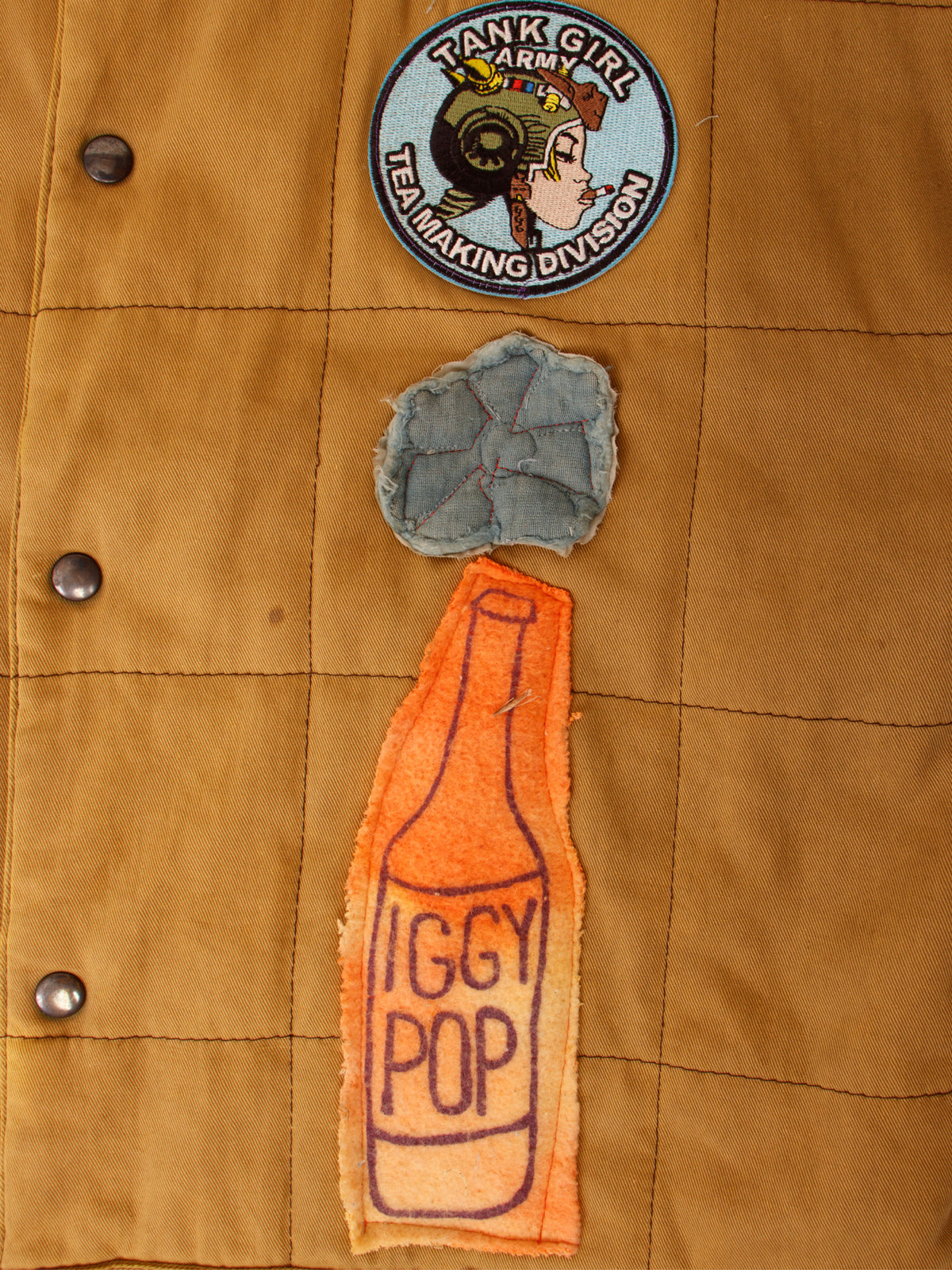 Mercy x Rumpled Aristocrat Quilted Patch Coat