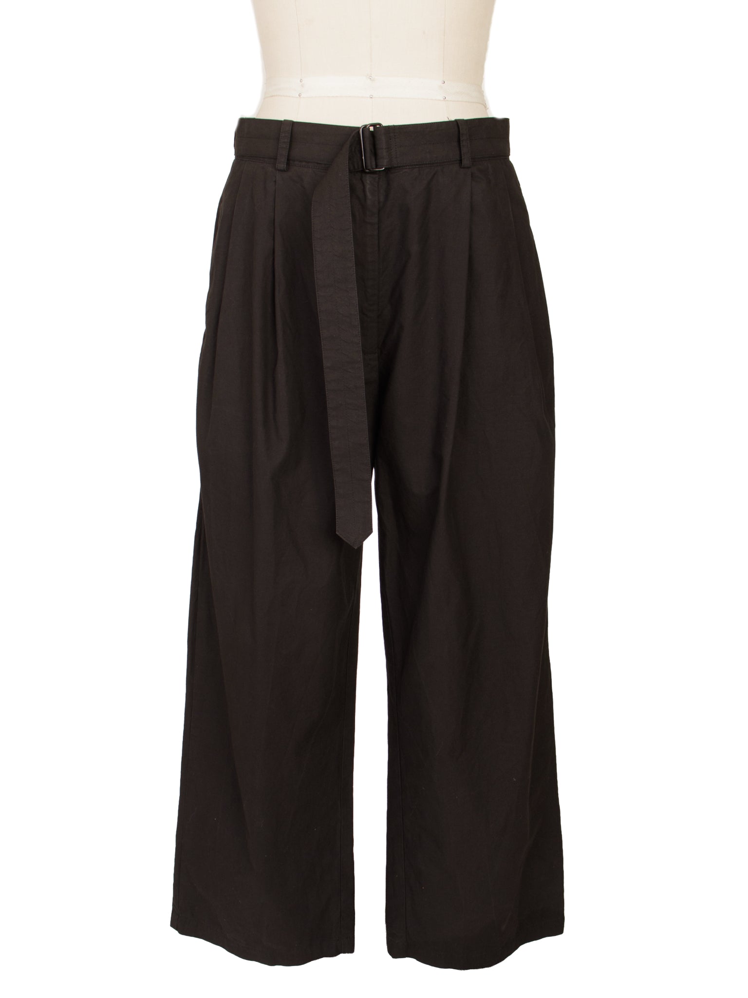Benjimu Wide Leg Belted Pants