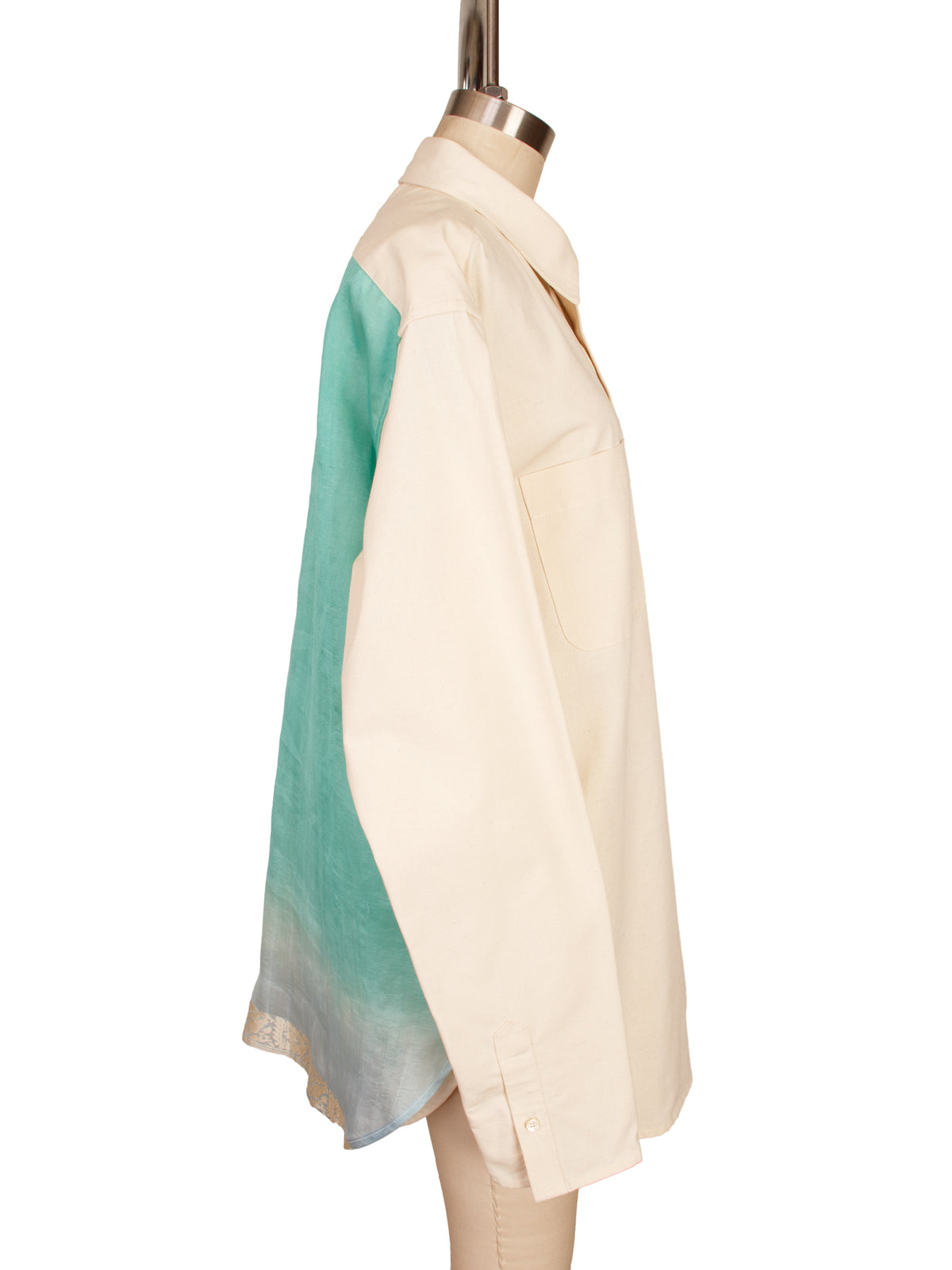 Ours Again Gradient Panel Shirt