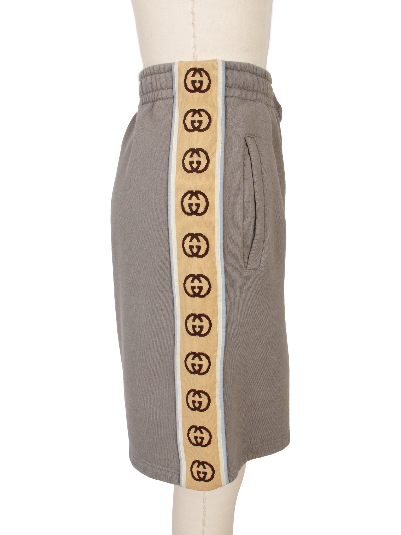 Gucci GG Web Jogger Shorts