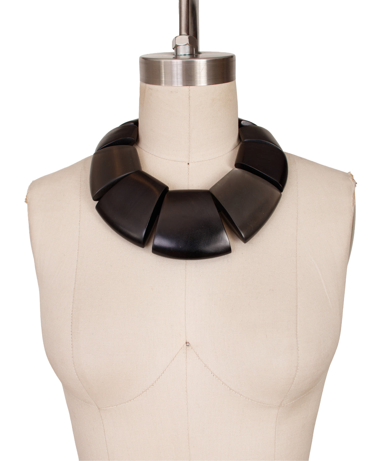 Gerda Lynggaard Monies Ebony Lucite Tile Necklace*