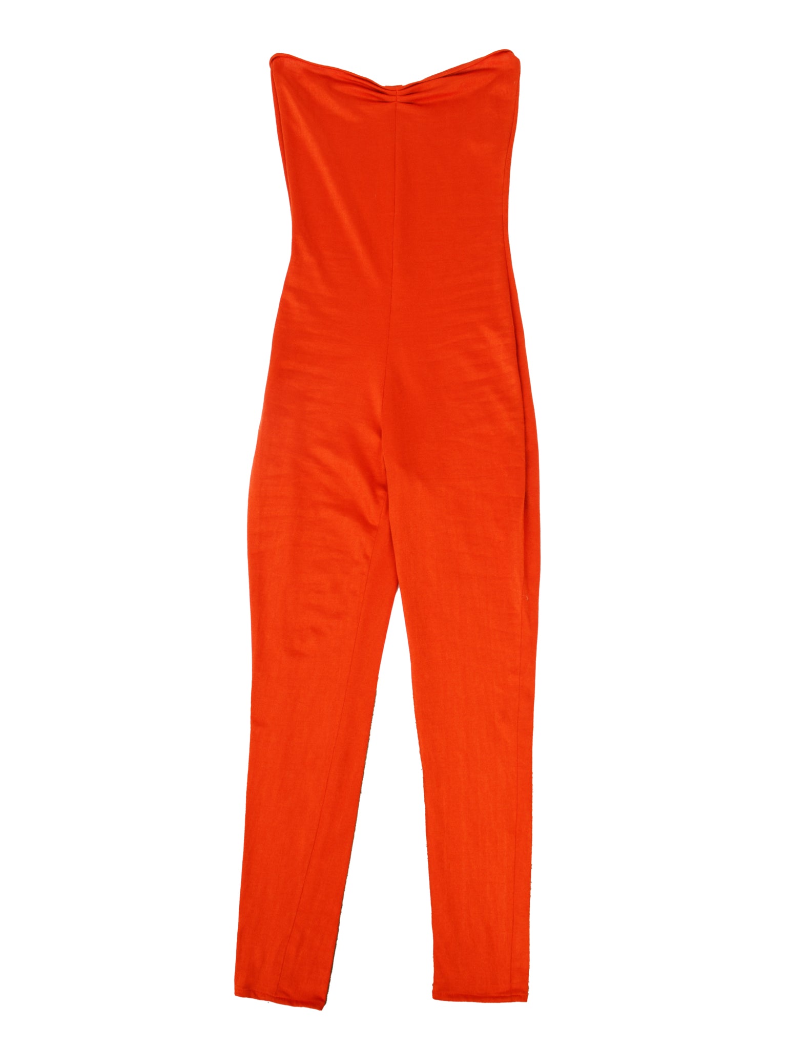 OMO Norma Kamali Lycra Jersey Strapless Jumpsuit