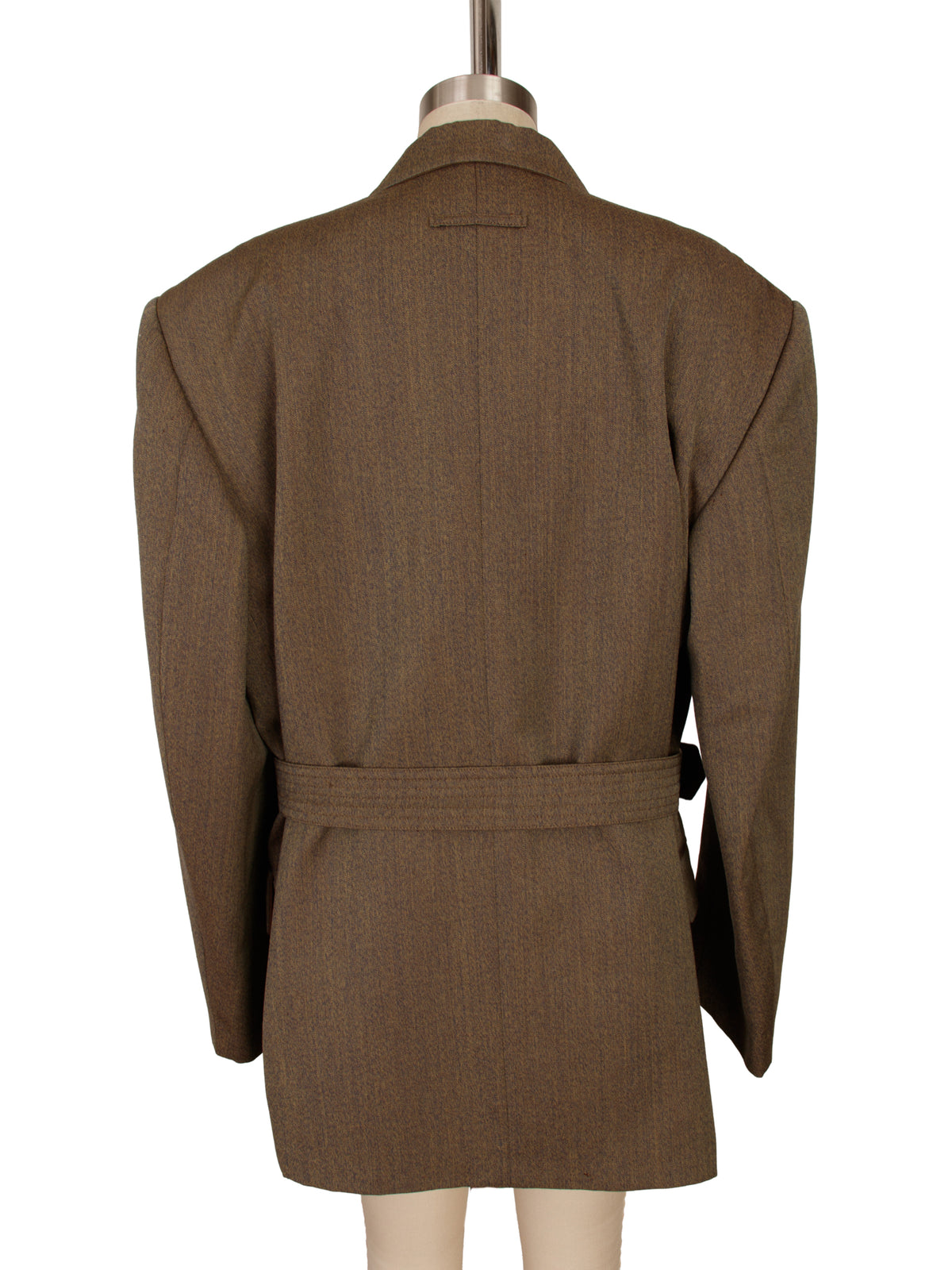 Jean Paul Gaultier Wool Belted Blazer