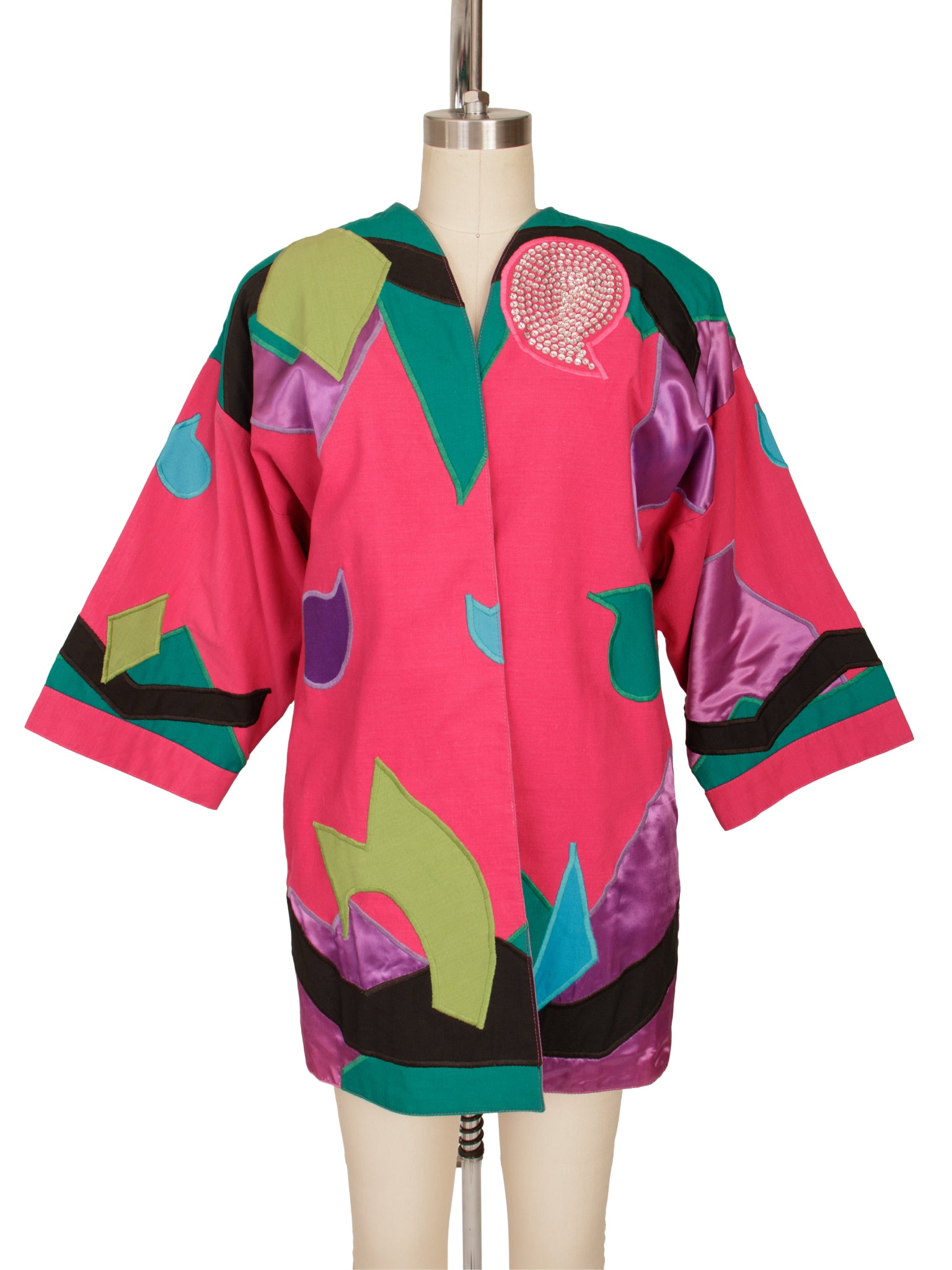 1980s Mexican Patchwork Jacket