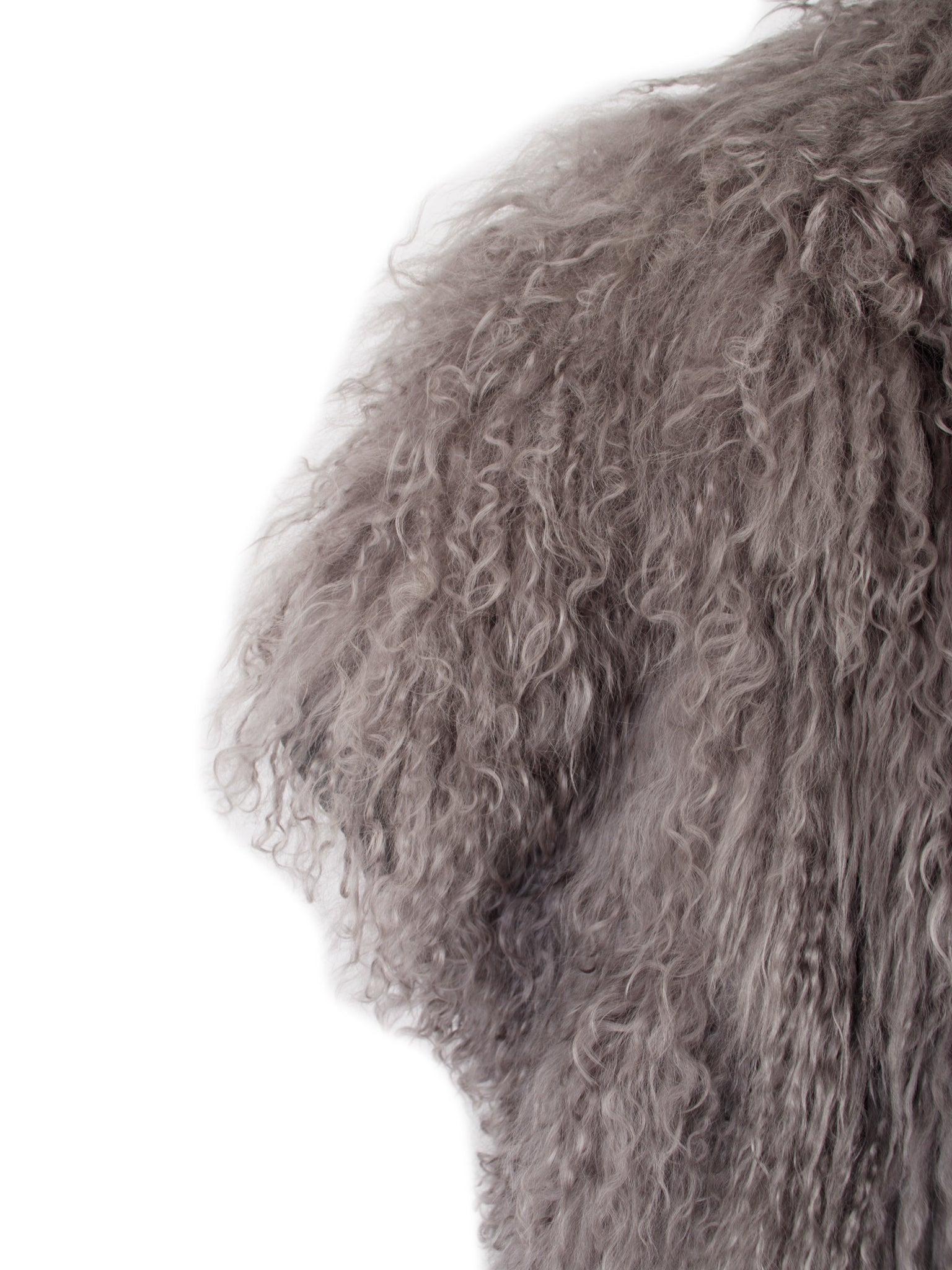 Lesley Roberts Mongolian Shearling Vest