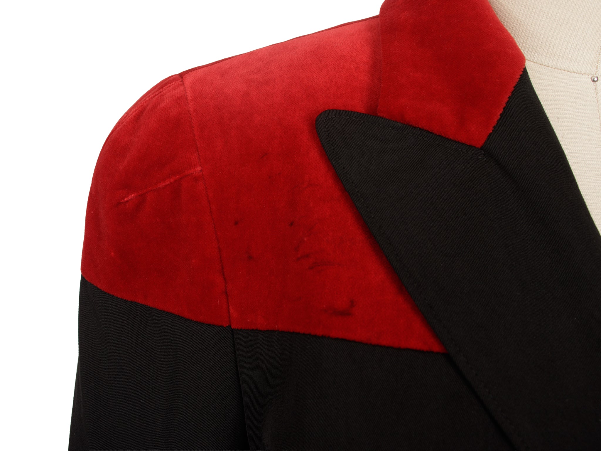 1994 Jean Paul Gaultier Colorblock Double-Breasted Blazer