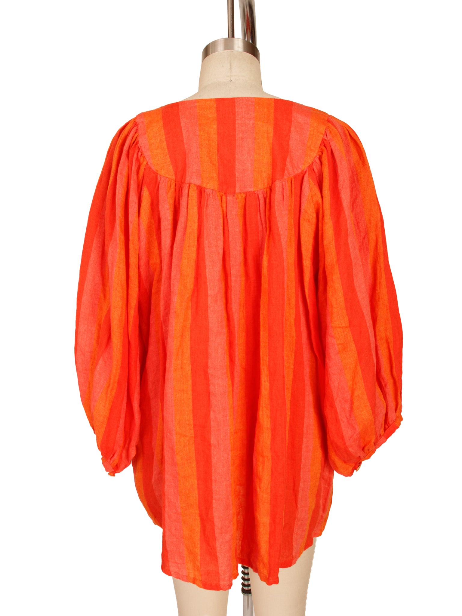 Aliya Wanek Giselle Linen Stripe Blouse