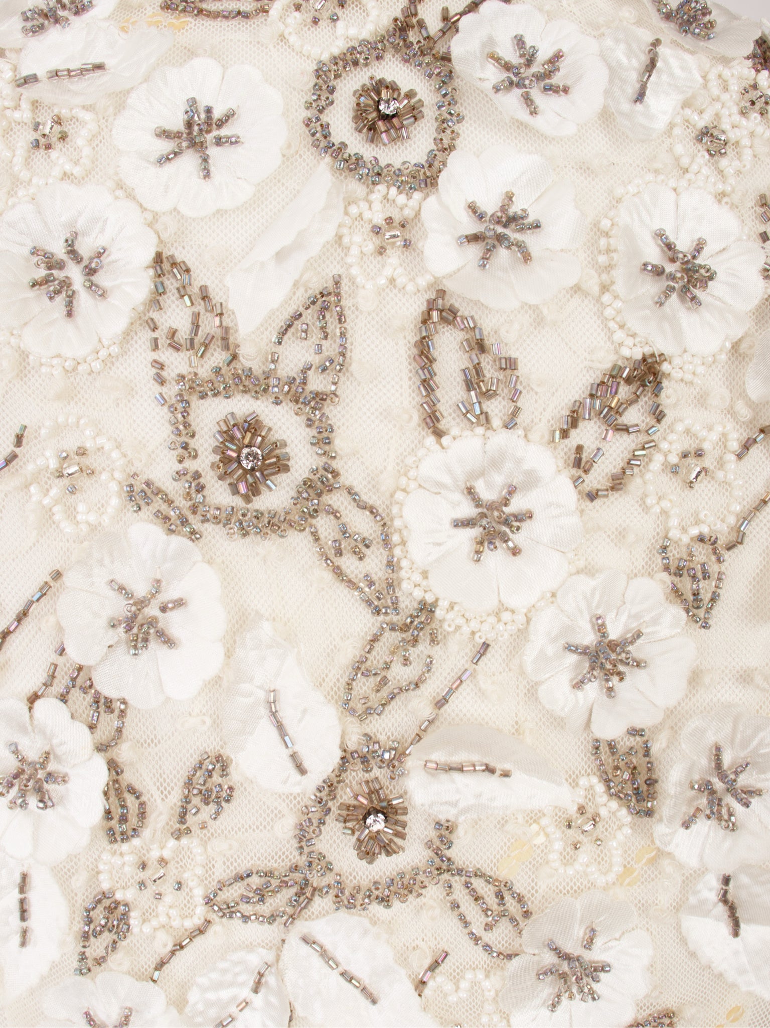 Tulle Beaded Applique Bolero